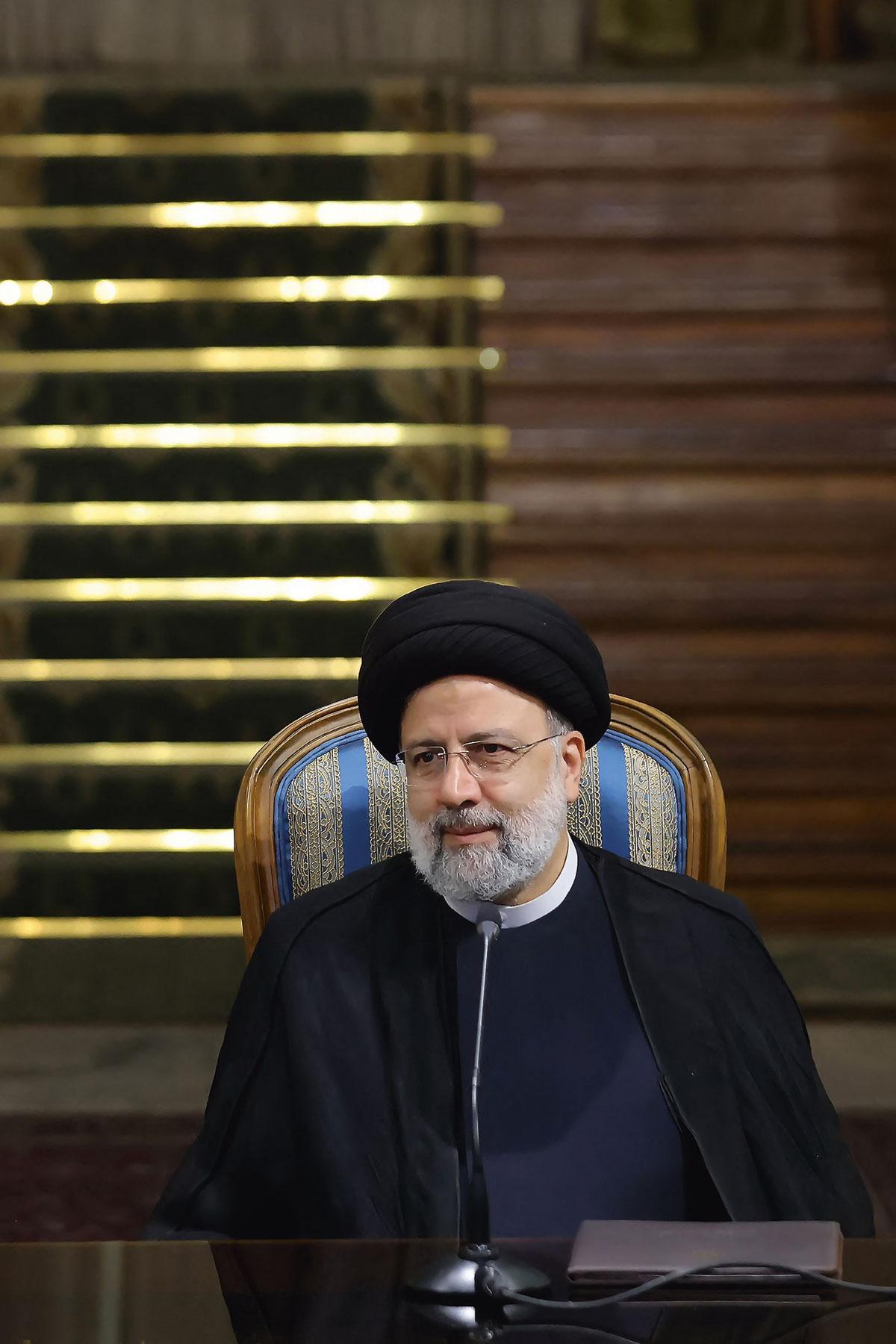 Le président iranien Ebrahim Raïssi, pilier du pouvoir religieux, et partisan de la répression.
