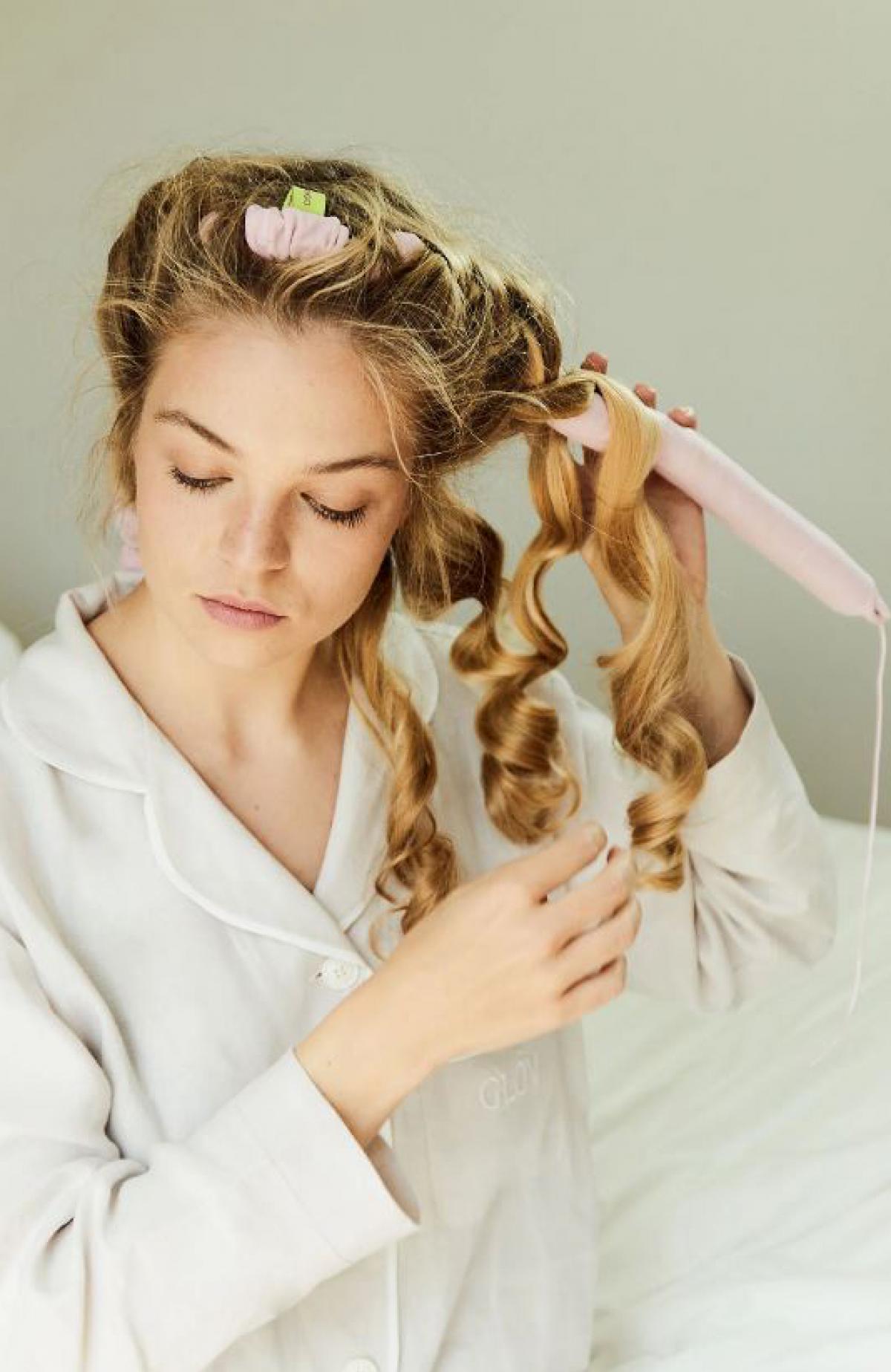 Heatless curls-haartool 