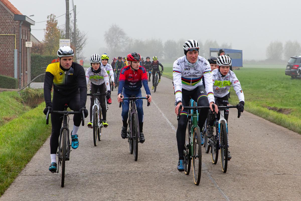 Joran Wyseureberg op cyclocross KWB Flandria KW.be
