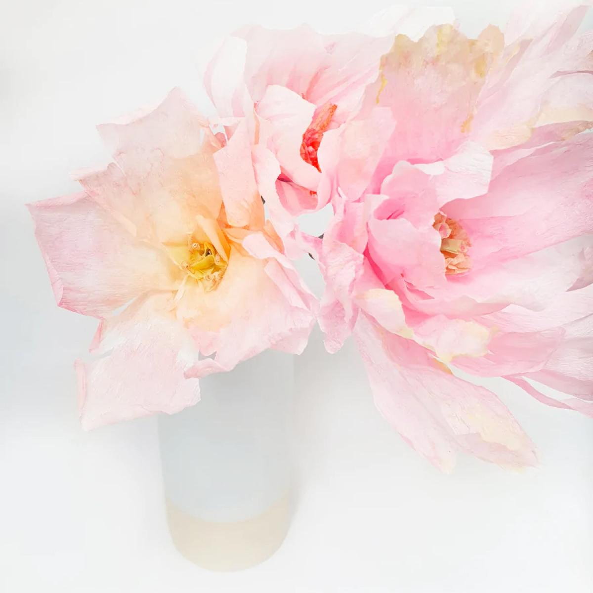 DIY-set voor papieren bloemen