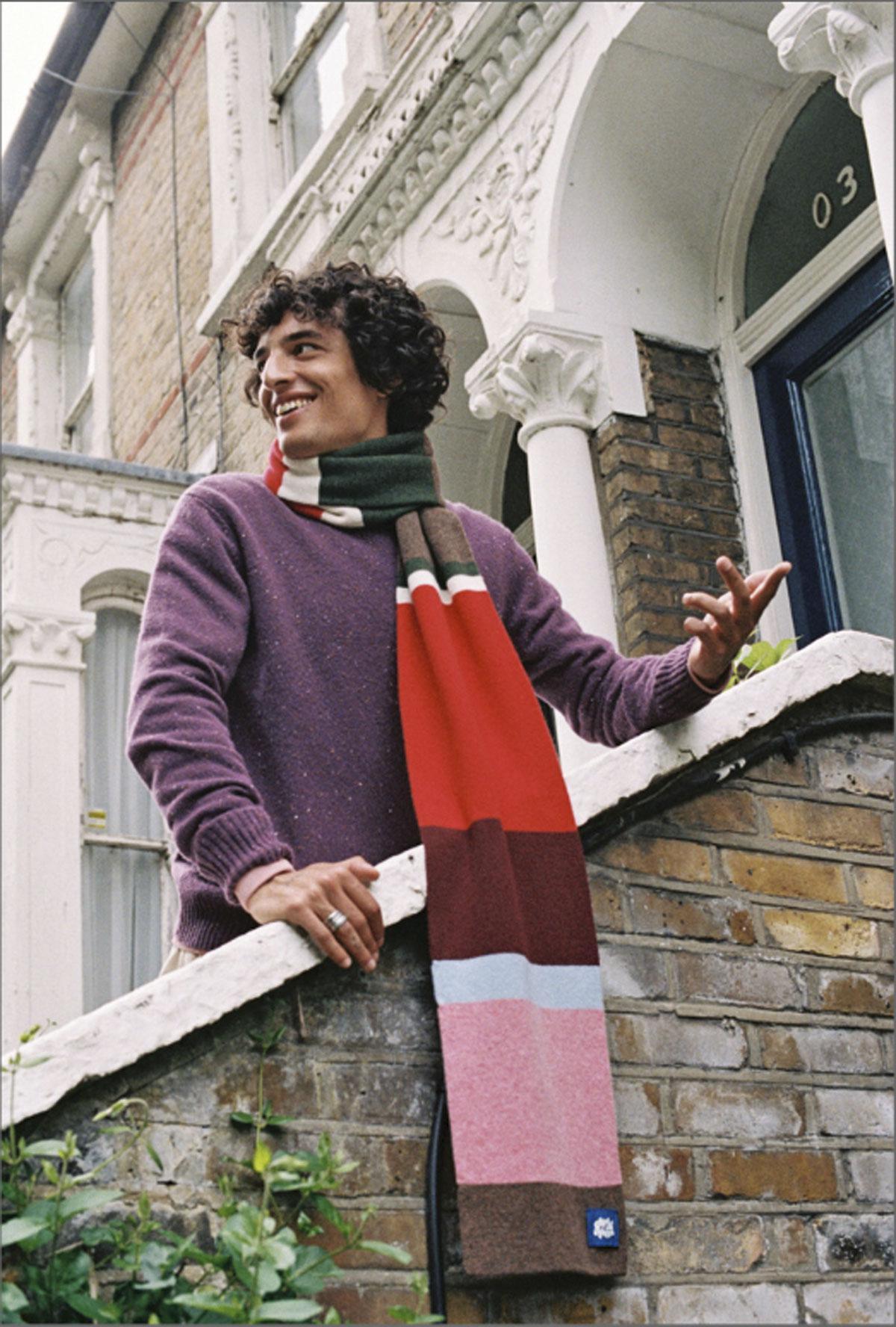 Echarpe Candy Crush, 95 euros, Castart, castartclothing.com