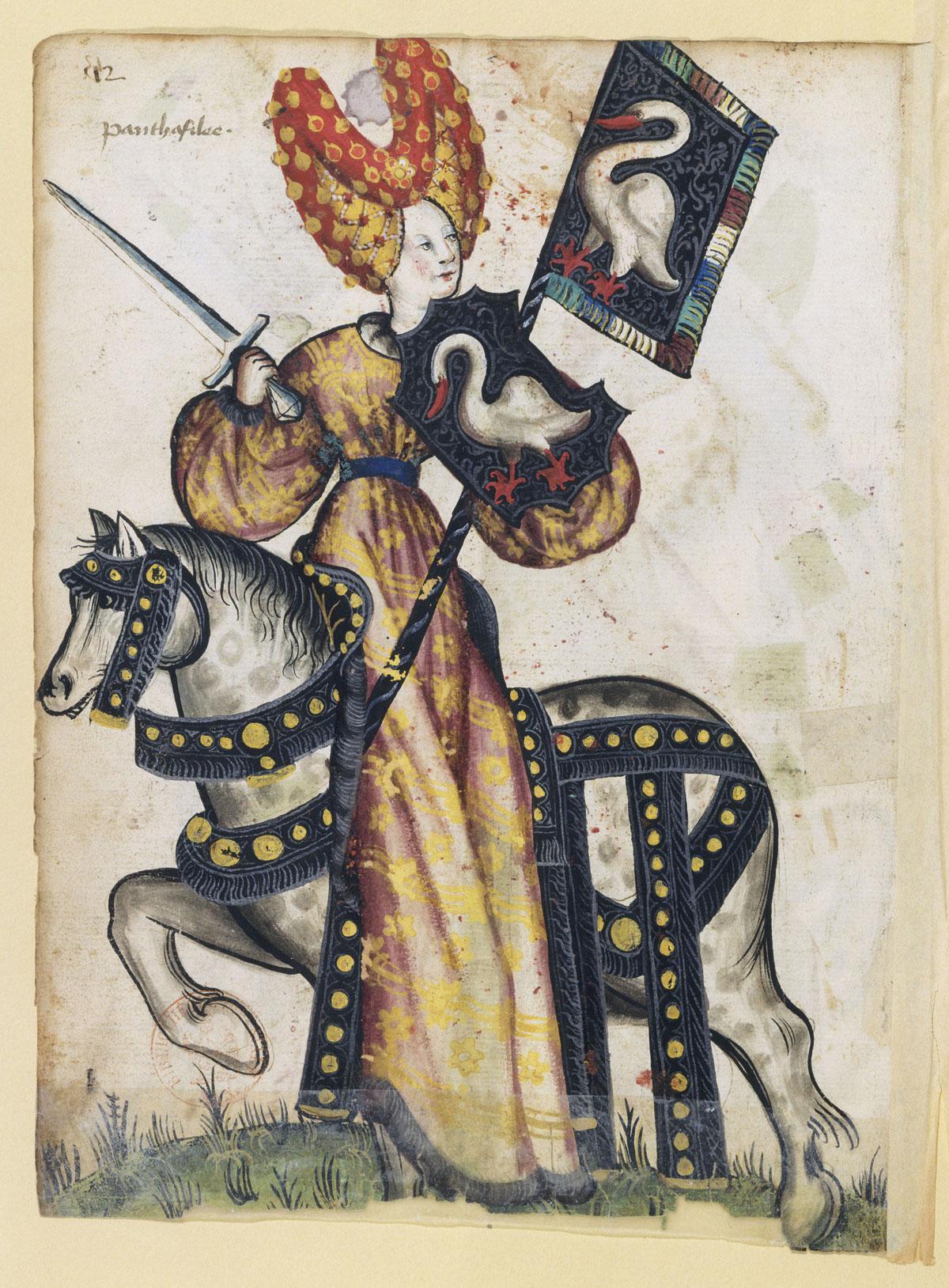 Petit armorial équestre de la Toison d'or, Lille, vers 1435-1440.