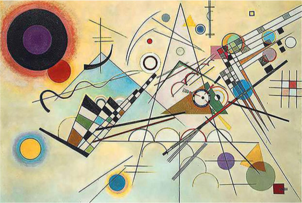 Kunst van Kandinsky In het Guggenheim-museum in Manhattan hangen veel werken van deze Russische avant-gardeschilder.