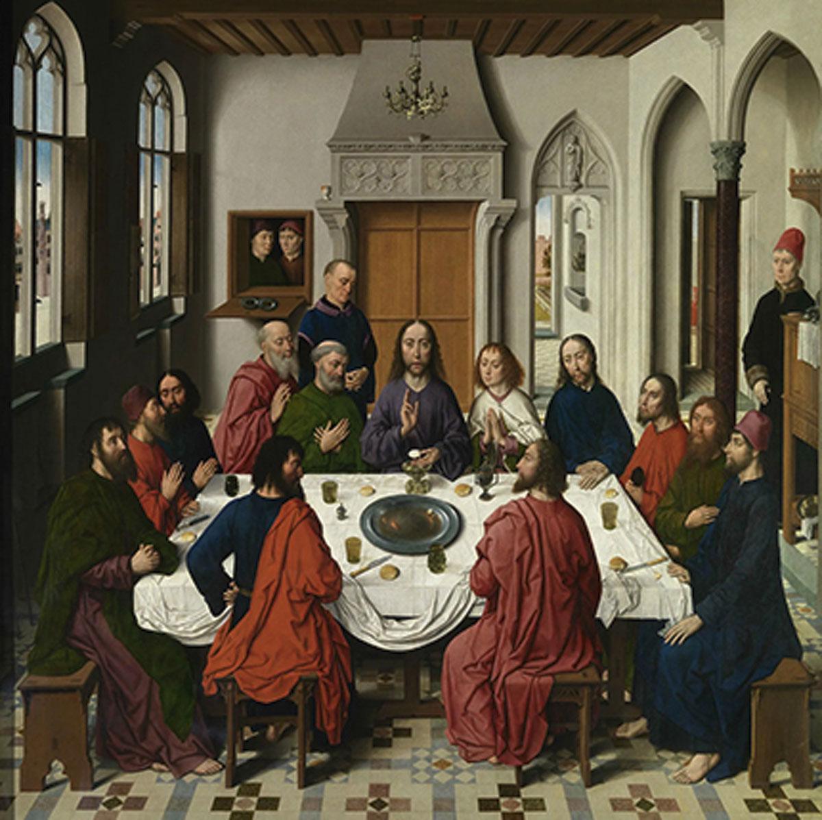 Het Laatste Avondmaal, Dieric Bouts, 1464-1468