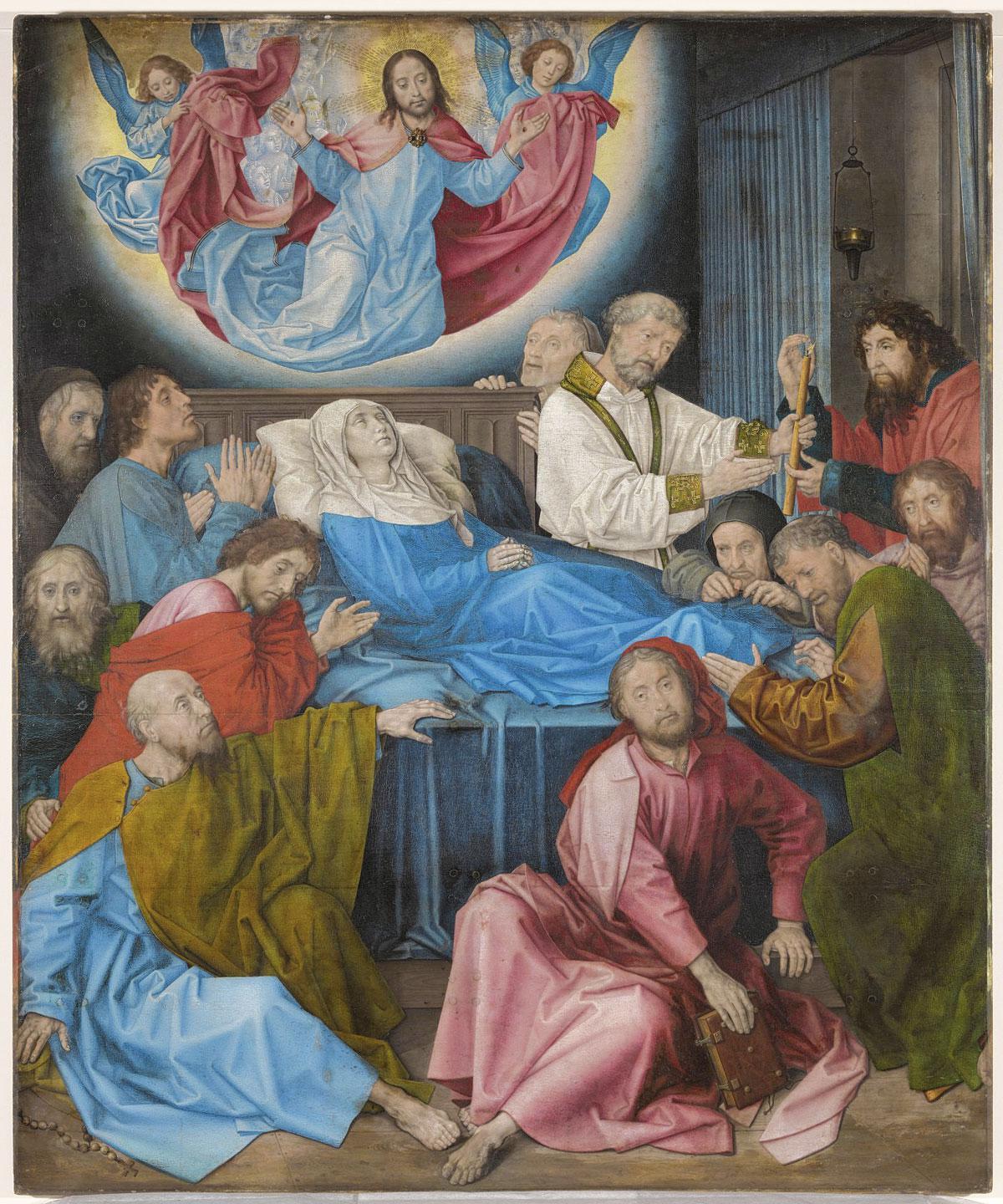 De dood van Maria, Hugo Van der Goes, 1440-1482