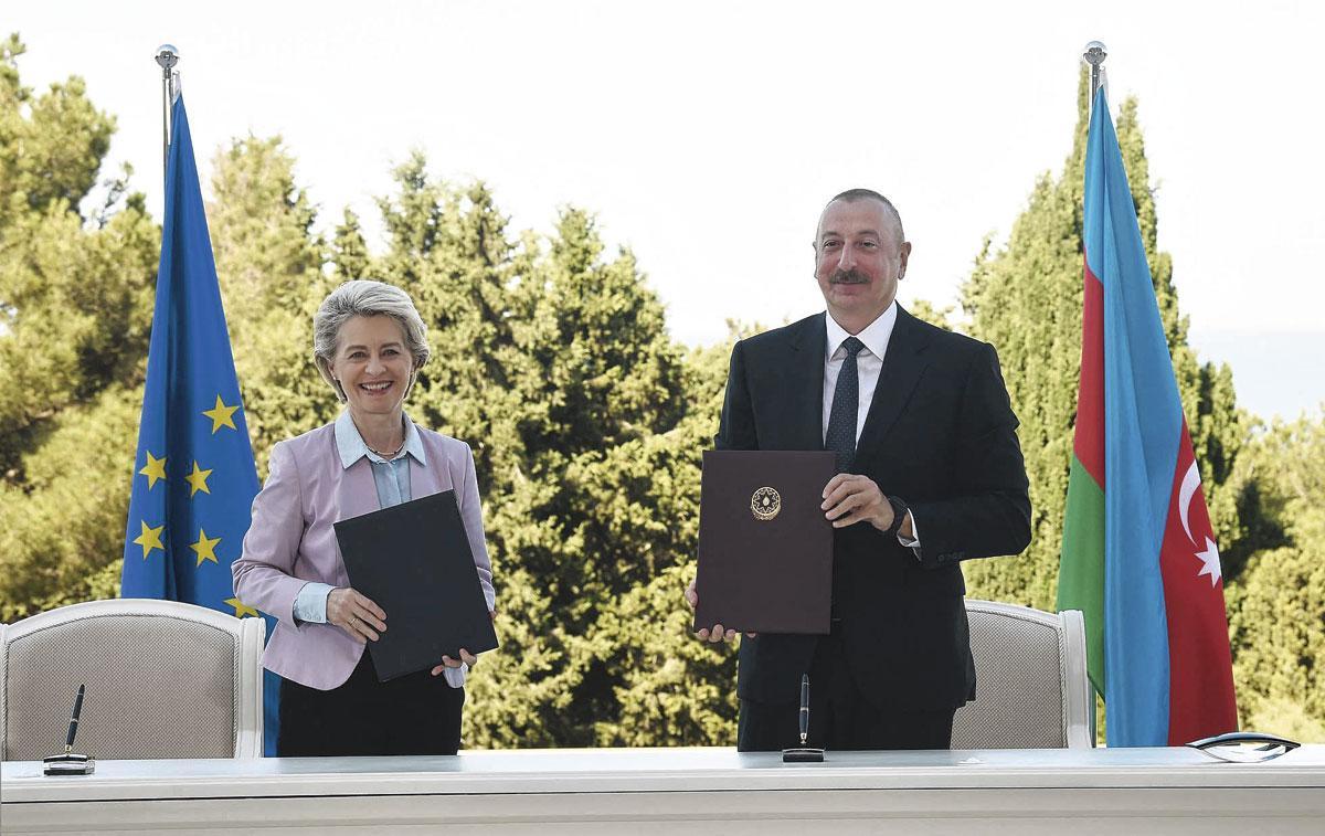 La présidente de la Commission européenne Ursula von der Leyen a signé, le 18 juillet dernier à Bakou, un accord de sécurité stratégique avec l’Azerbaïdjan d’Ilham Aliev.