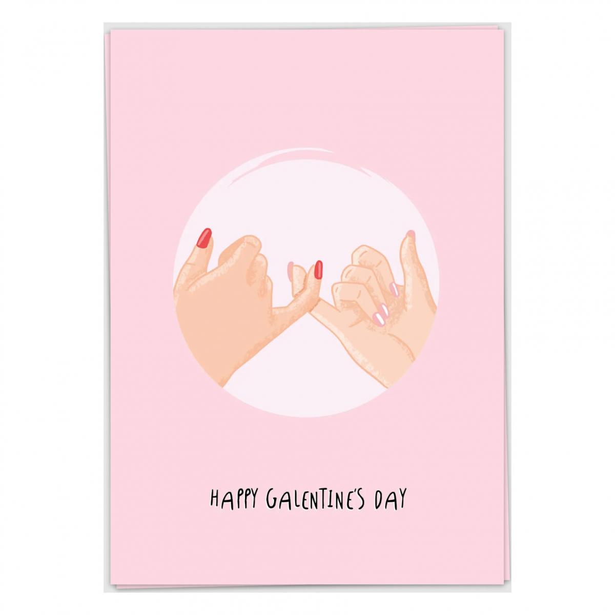 'Happy Galentine's Day'