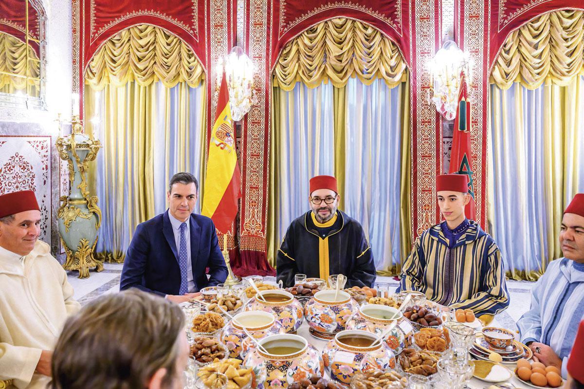 Le Premier ministre espagnol Pedro Sánchez au Maroc en avril 2022: un rapprochement spectaculaire.