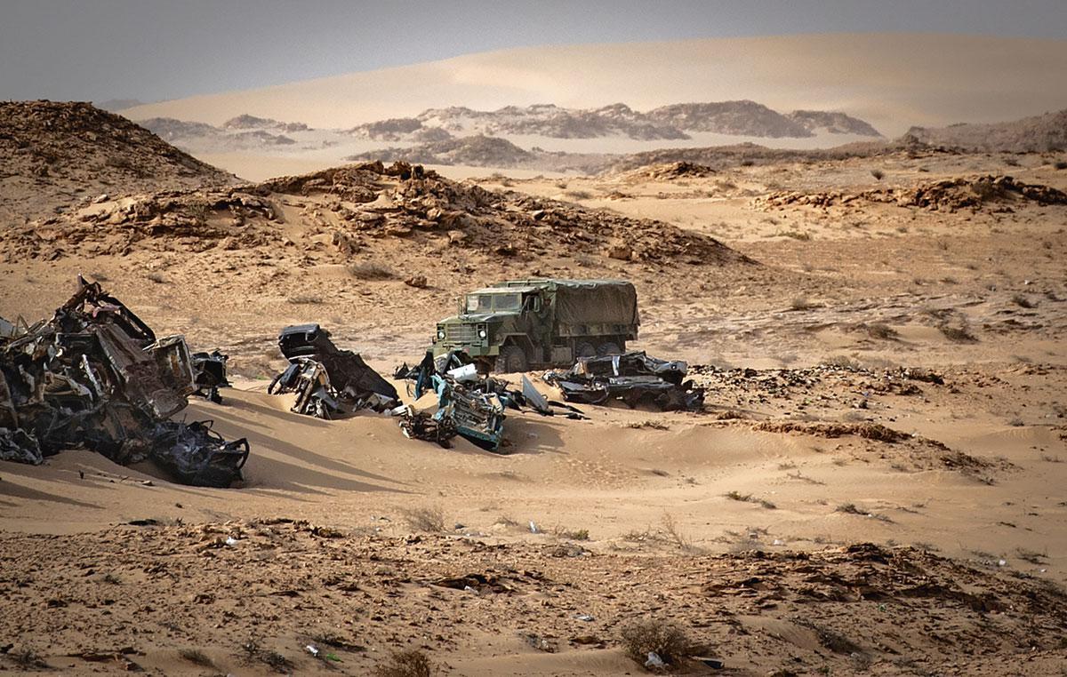 Le cessez-le-feu qui prévalait depuis vingt ans entre l’armée marocaine et les combattants sahraouis a été rompu fin 2020 après des affrontements près de Guerguerat.