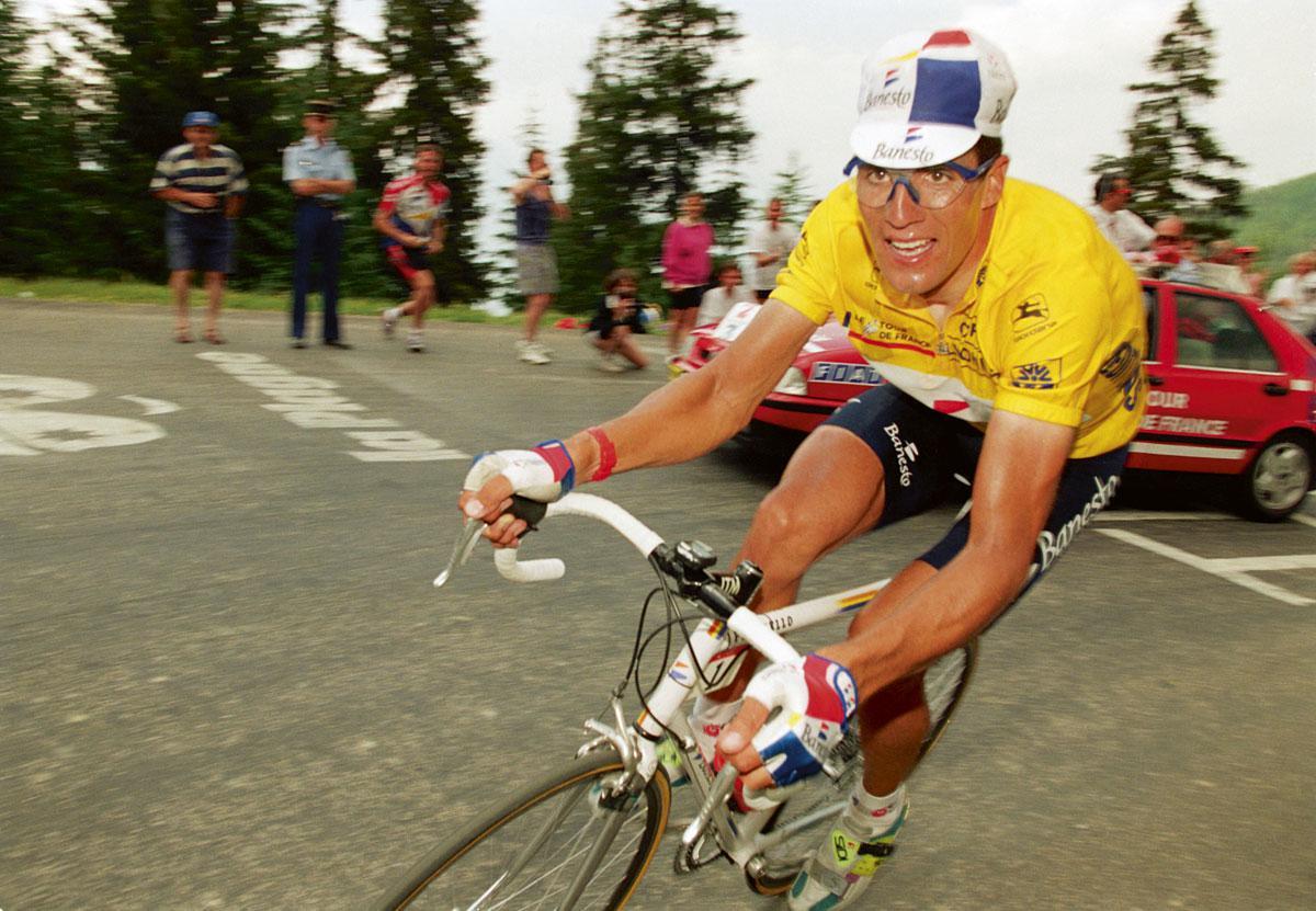 En 1995, Miguel Indurain a remporté son cinquième Tour d'affilée.