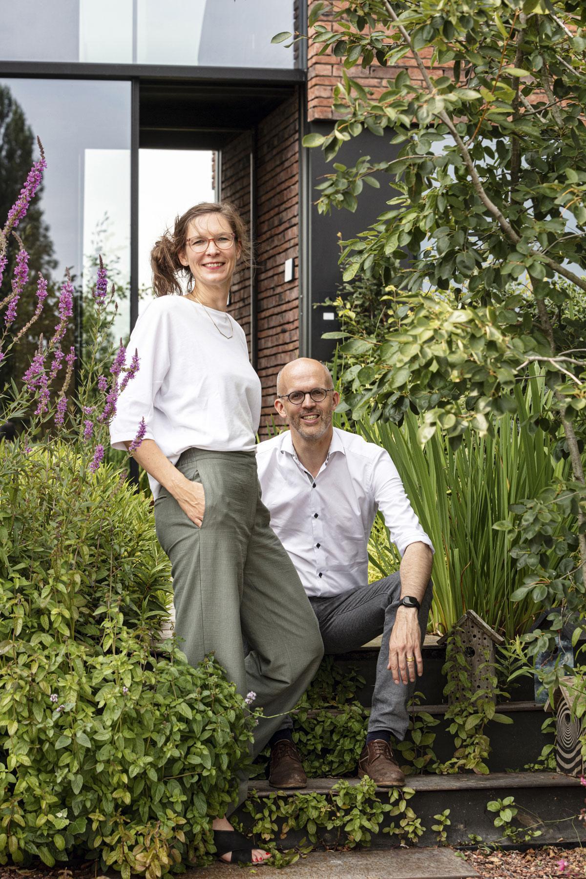 En couple, Evelien Broeckx et Peter Van Impe travaillent aussi ensemble au sein du bureau d’architecture et d’ingénierie AST77.