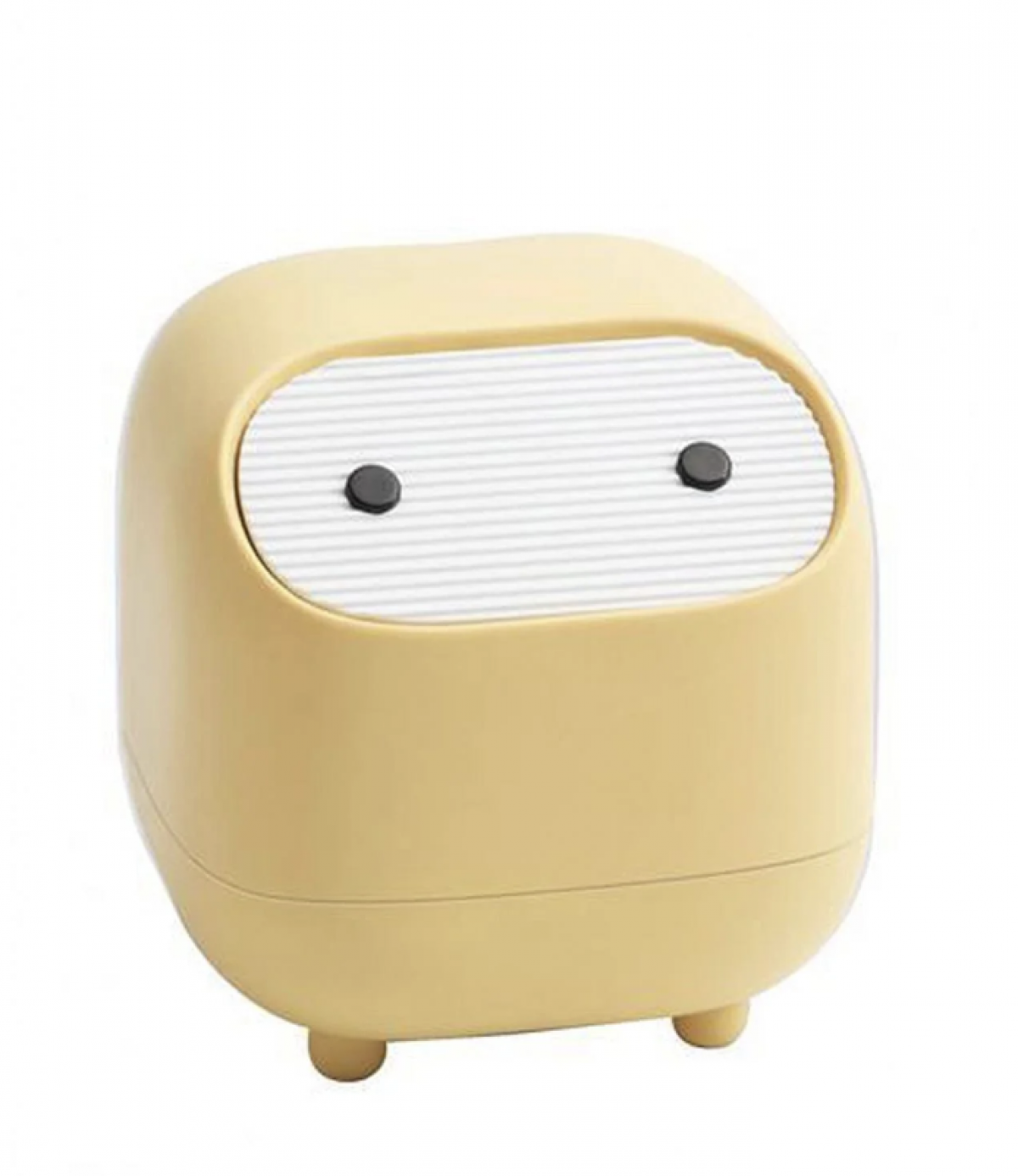 Mini-poubelle ninja jaune