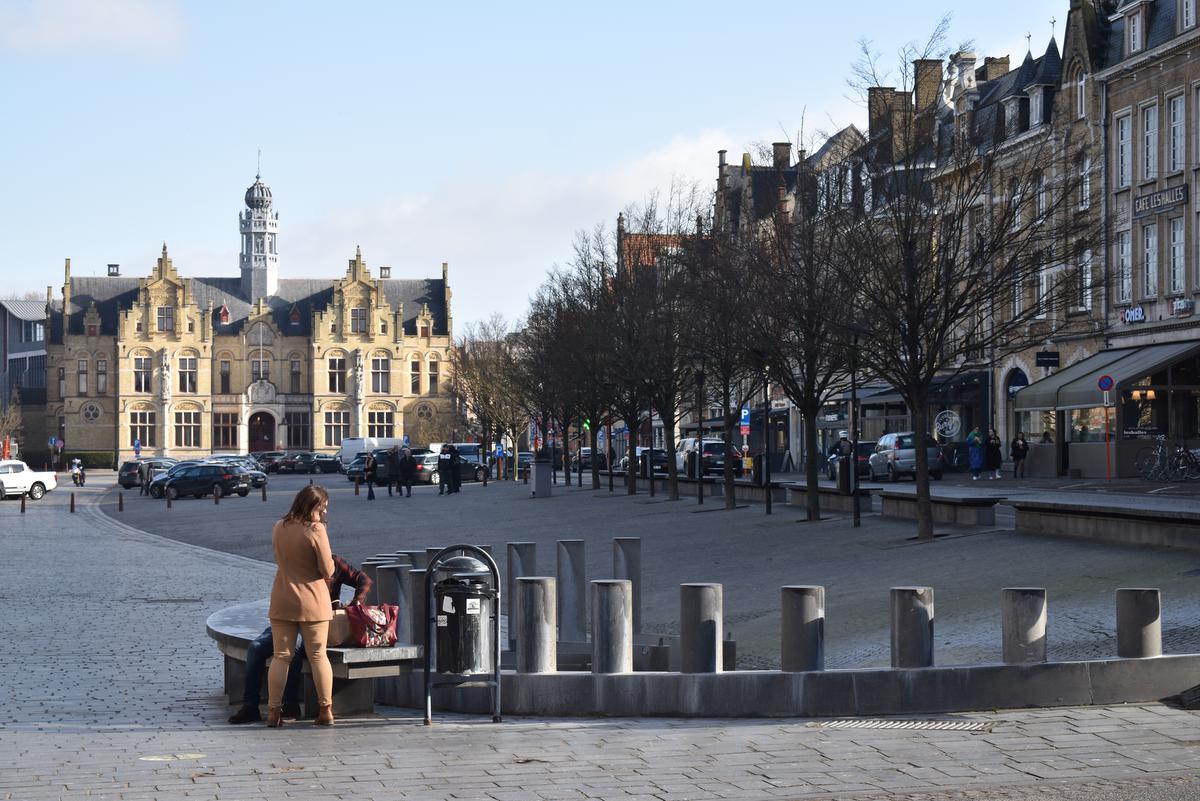 Bomen Grote Markt Ieper zieltogen “Maar ze zijn nog te redden”, aldus