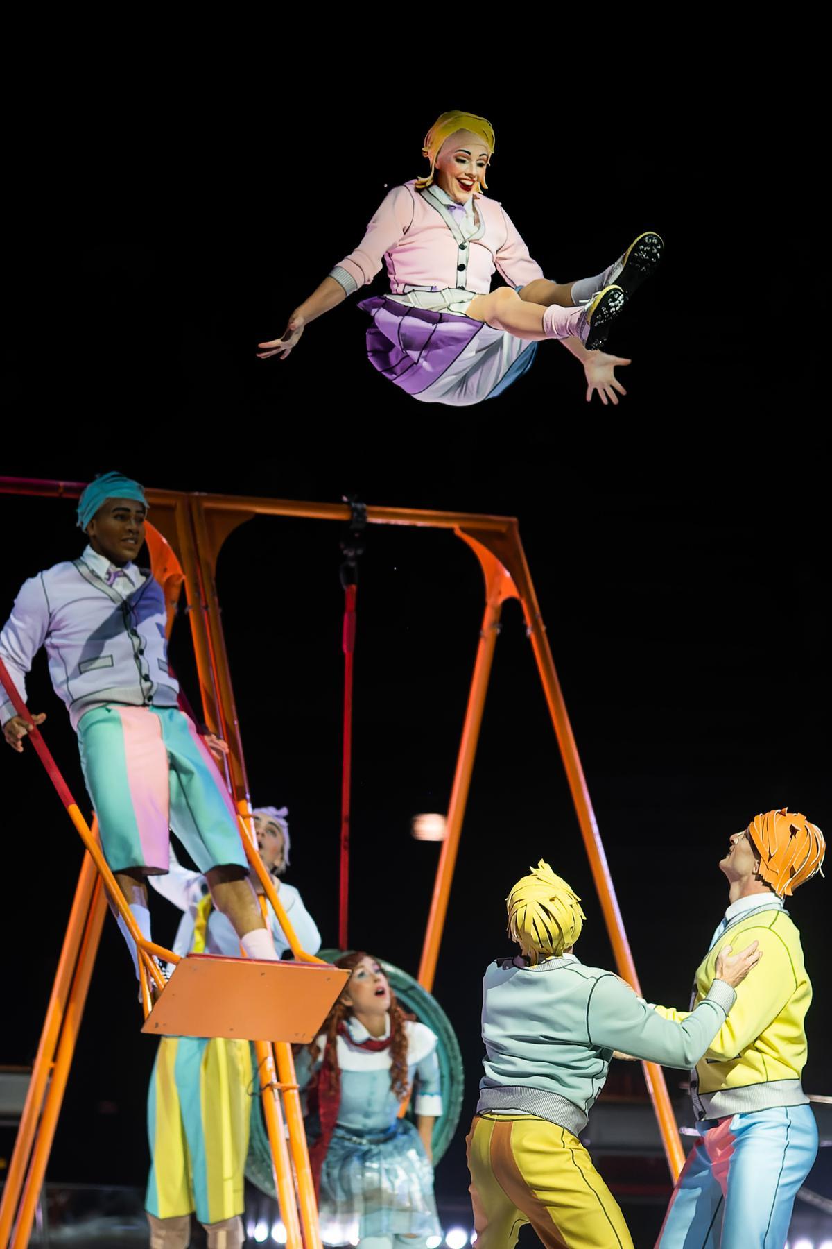 ‘Crystal’ is de nieuwe show van Cirque Du Soleil vol halsbrekende toeren op het ijs.