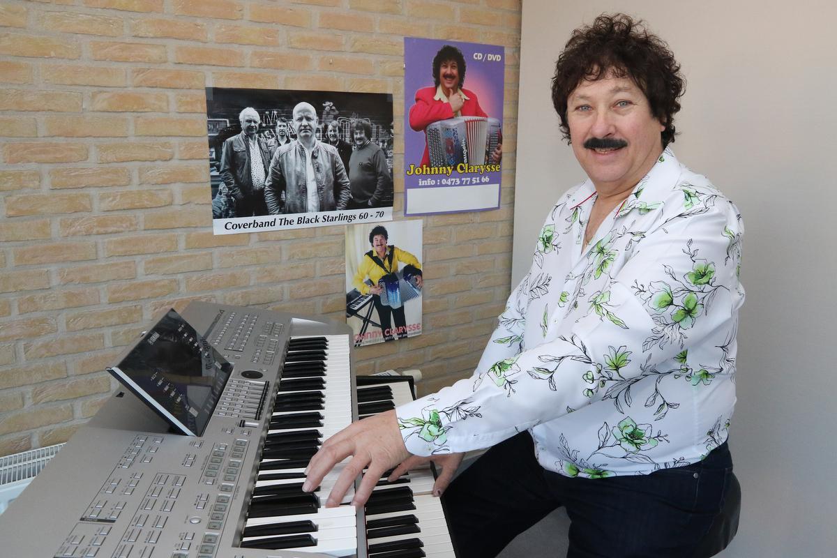 Waillykw Toetsenist en accordeonist Johnny Clarysse vijftig jaar op de planken ...