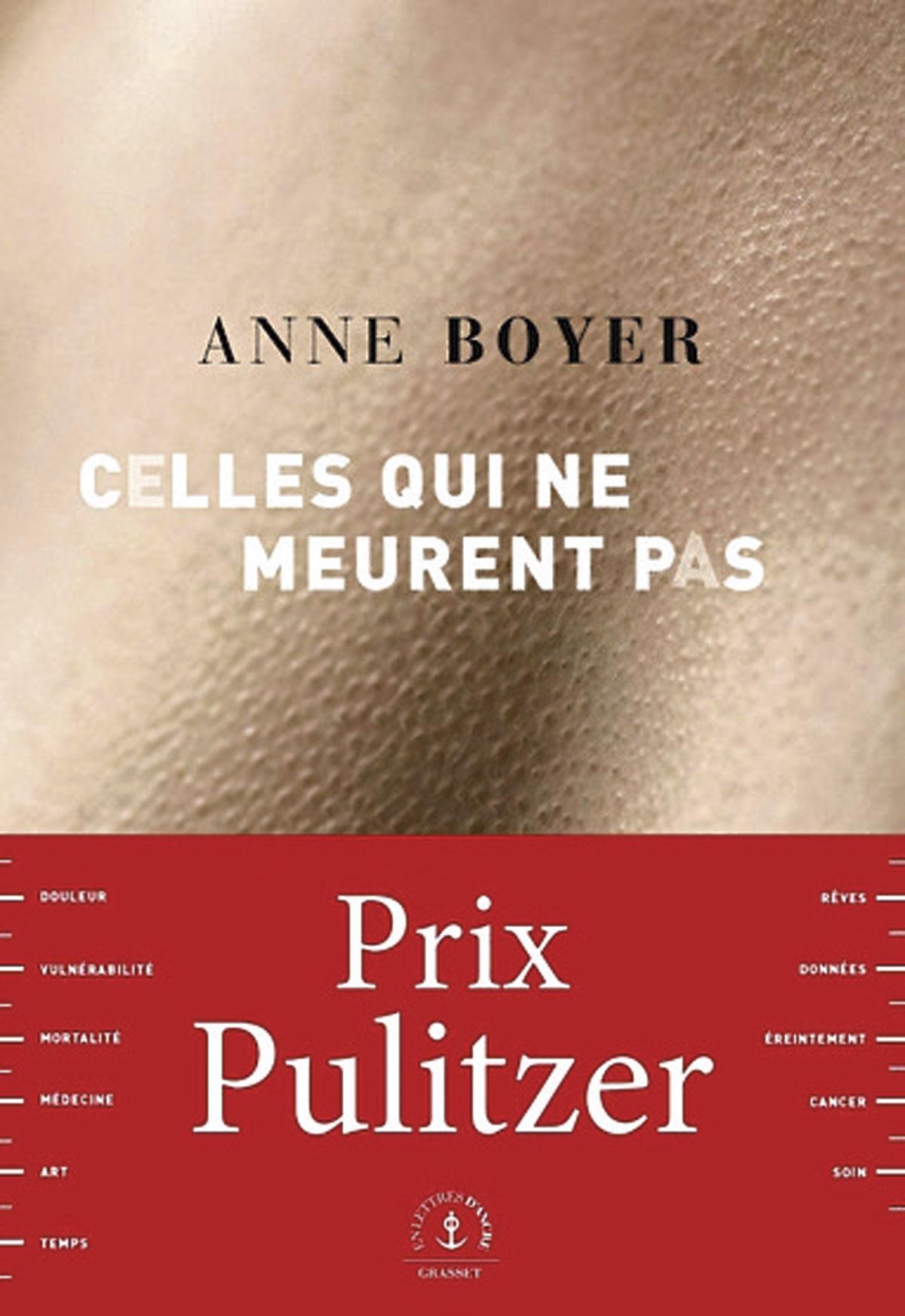 (1) Celles qui ne meurent pas, par Anne Boyer, Grasset, 2022, 345 p.