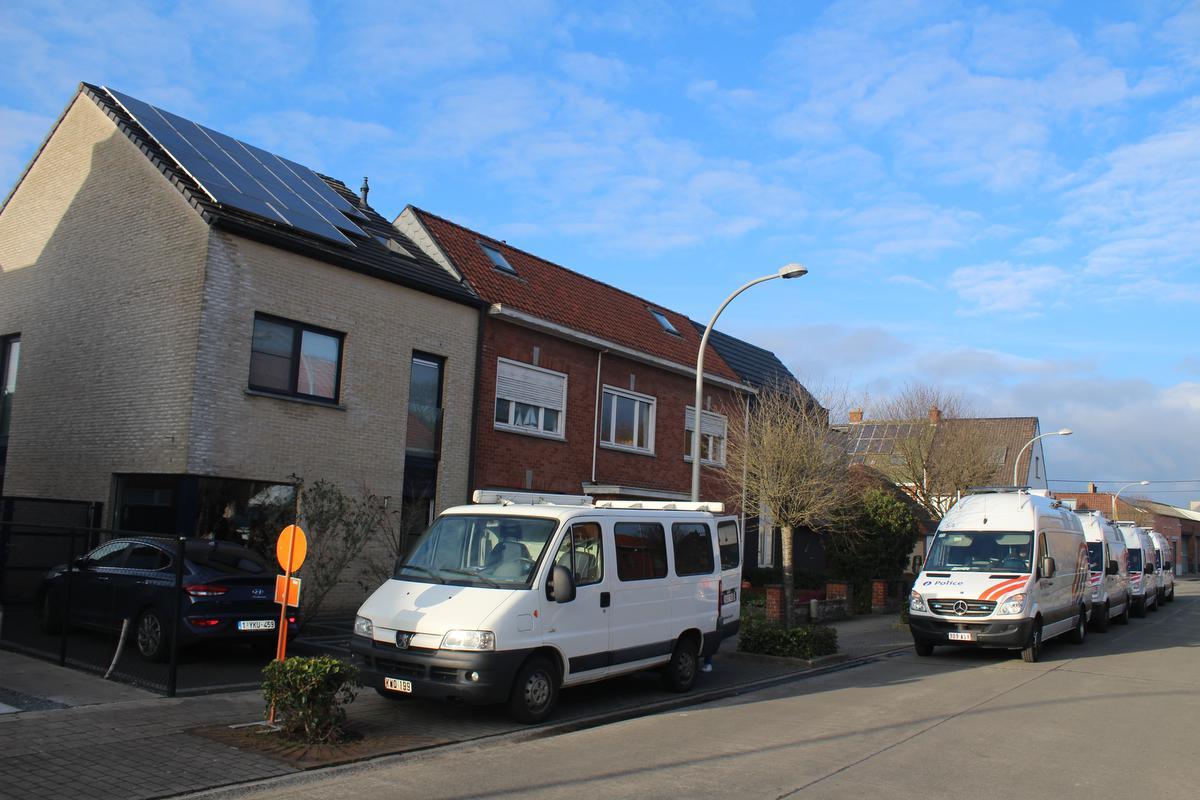 De feiten vonden plaats in de Monseigneur Callewaertstraat in Marke.