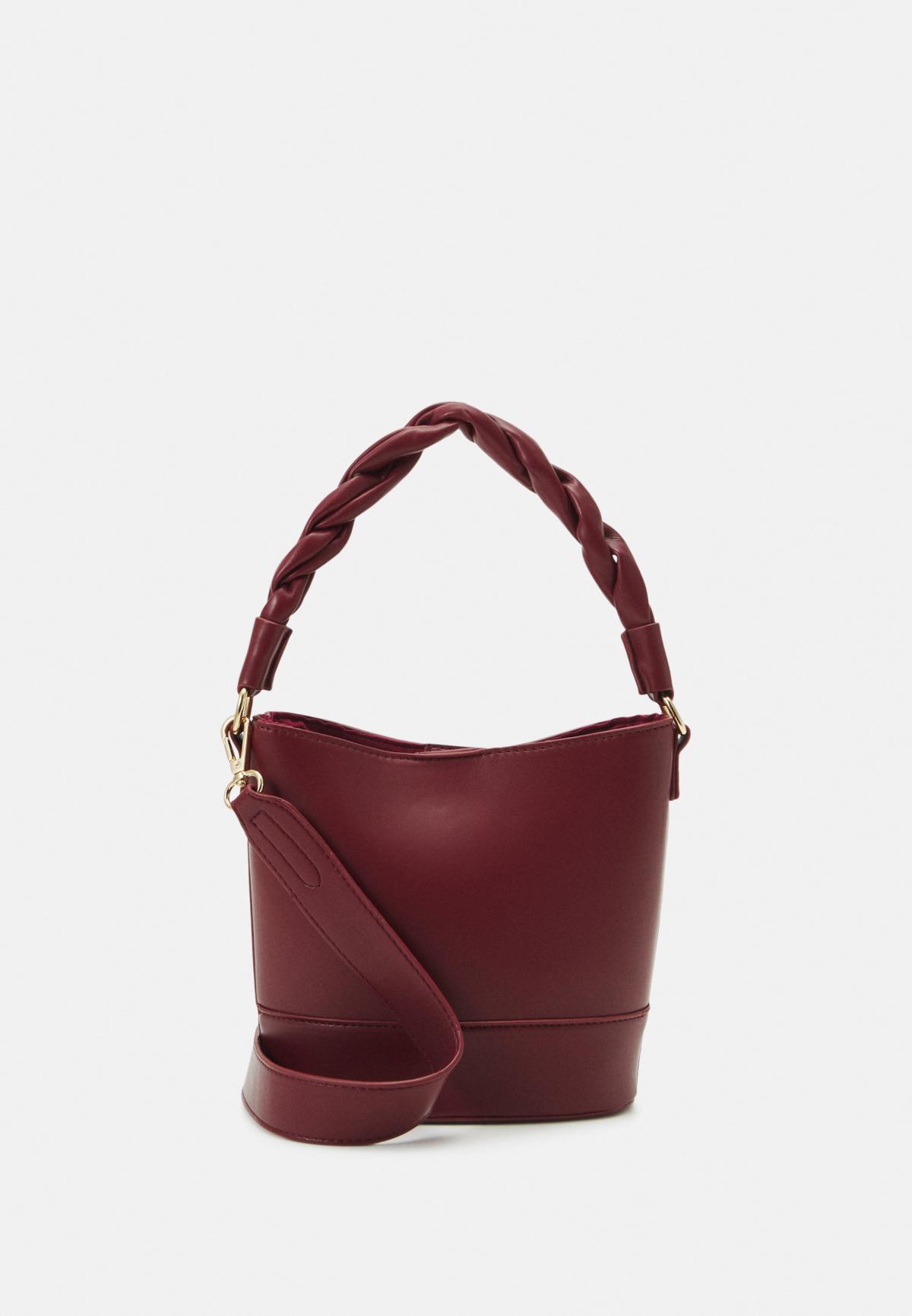 Le sac seau bordeaux