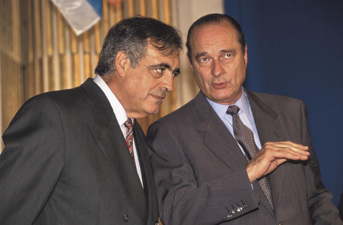 Jacques Chirac avec Philippe Séguin: autre temps, autres personnalités.