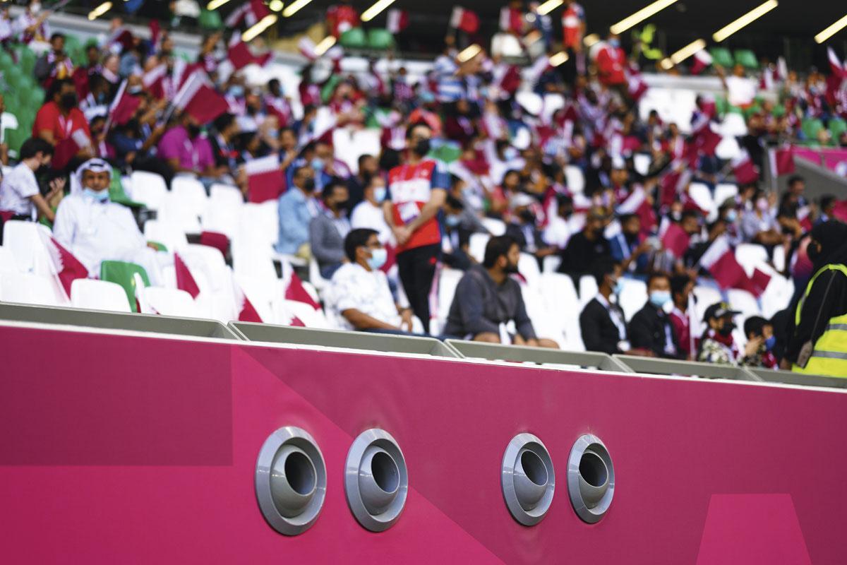 Des climatiseurs dans les stades du Qatar. Une aberration en 2022.