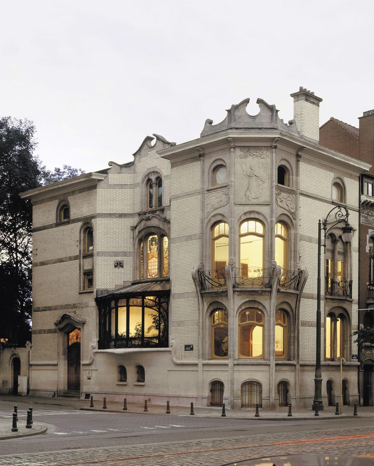 Het gerestaureerde Maison Hannon wordt op 1 juni ingehuldigd. Het wordt een architectuur- en museumcentrum. © David Plas