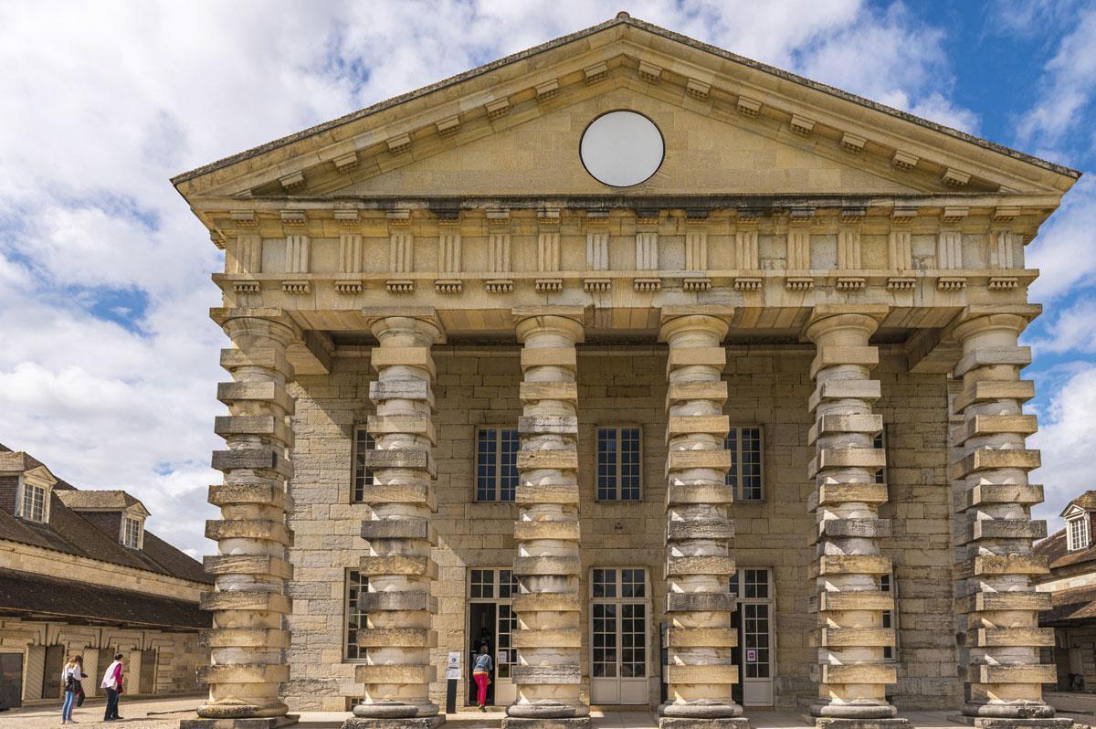 La saline royale d’Arc-et-Senans, classée par l’Unesco.