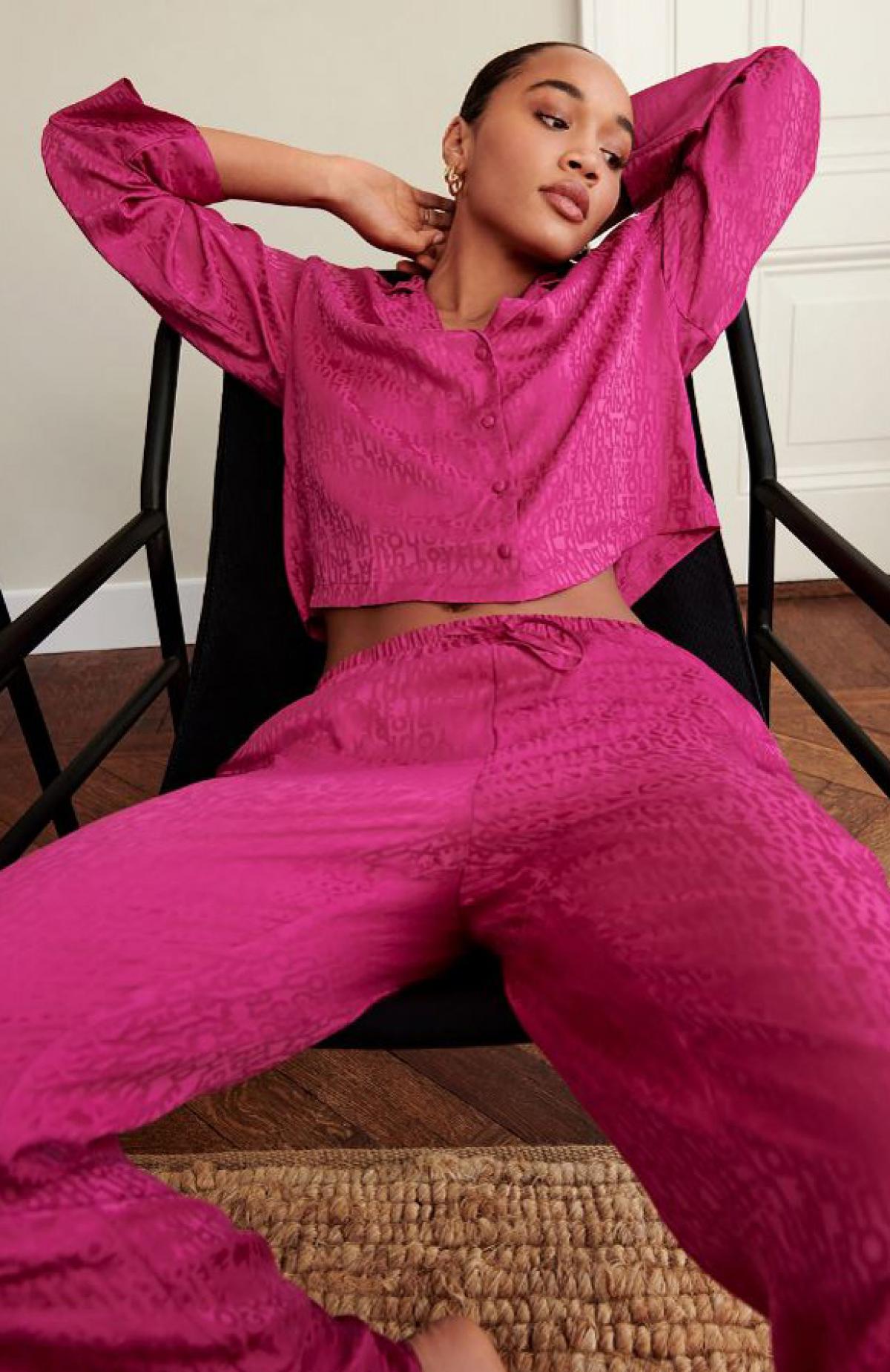 Roze pyjama 
