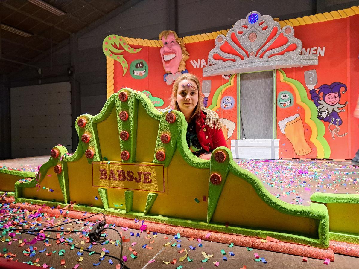 Babs Verbrugge waagde haar kans Prinses Carnaval te worden.