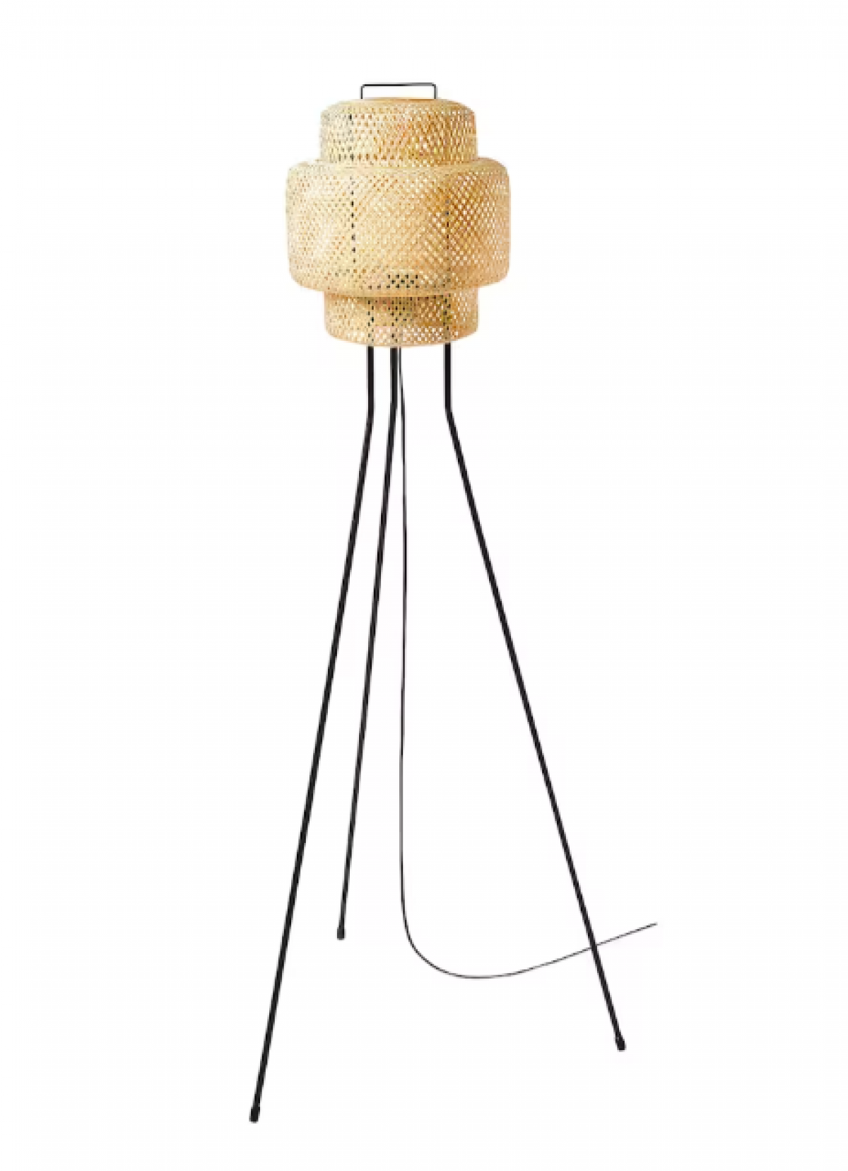 Lampadaire en bambou