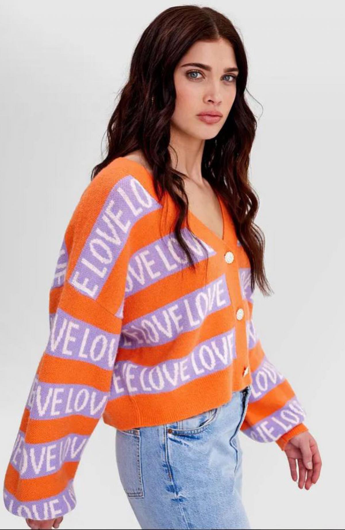 Gebreide vest 