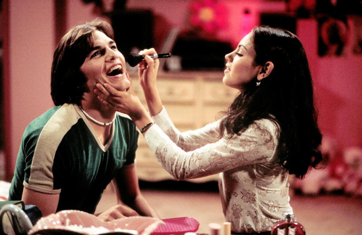 Ashton Kutcher en Mila Kunis speelden al een koppel in ‘That ‘70s Show’.