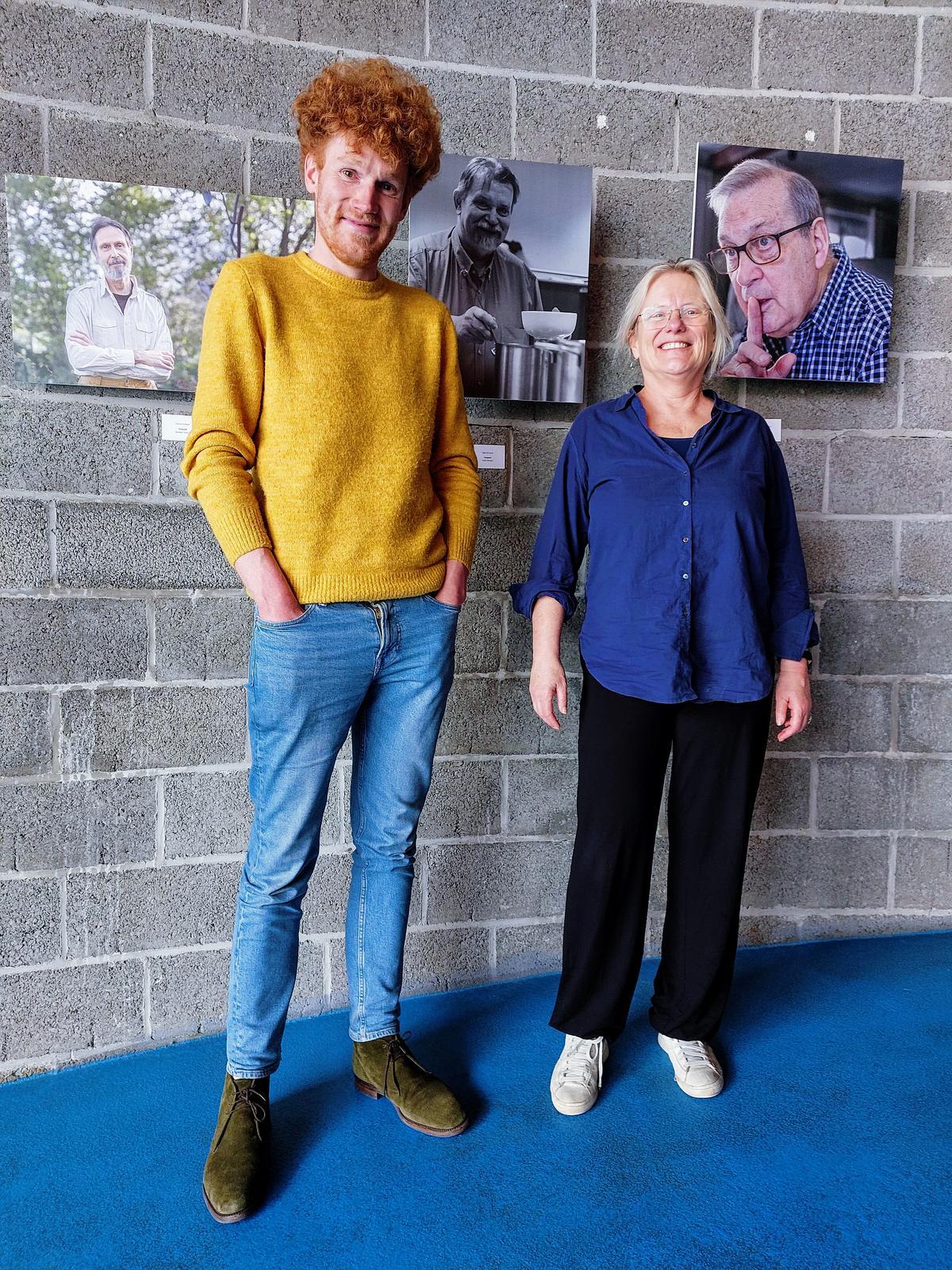 Arne Dejaegere en Hilde Vanderstraete, respectievelijk coregisseur en artistiek leider bij Het Bataljong.