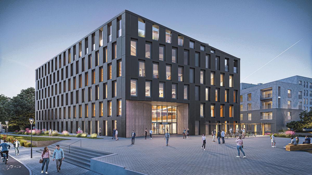 L’immeuble Wood Hub, à Auderghem, vient d’être racheté par Ethias. Il fait office de vitrine du savoir-faire de CFE qui y accueillera ses équipes fin 2023, ainsi que le gestionnaire de patrimoine Capital at Work.