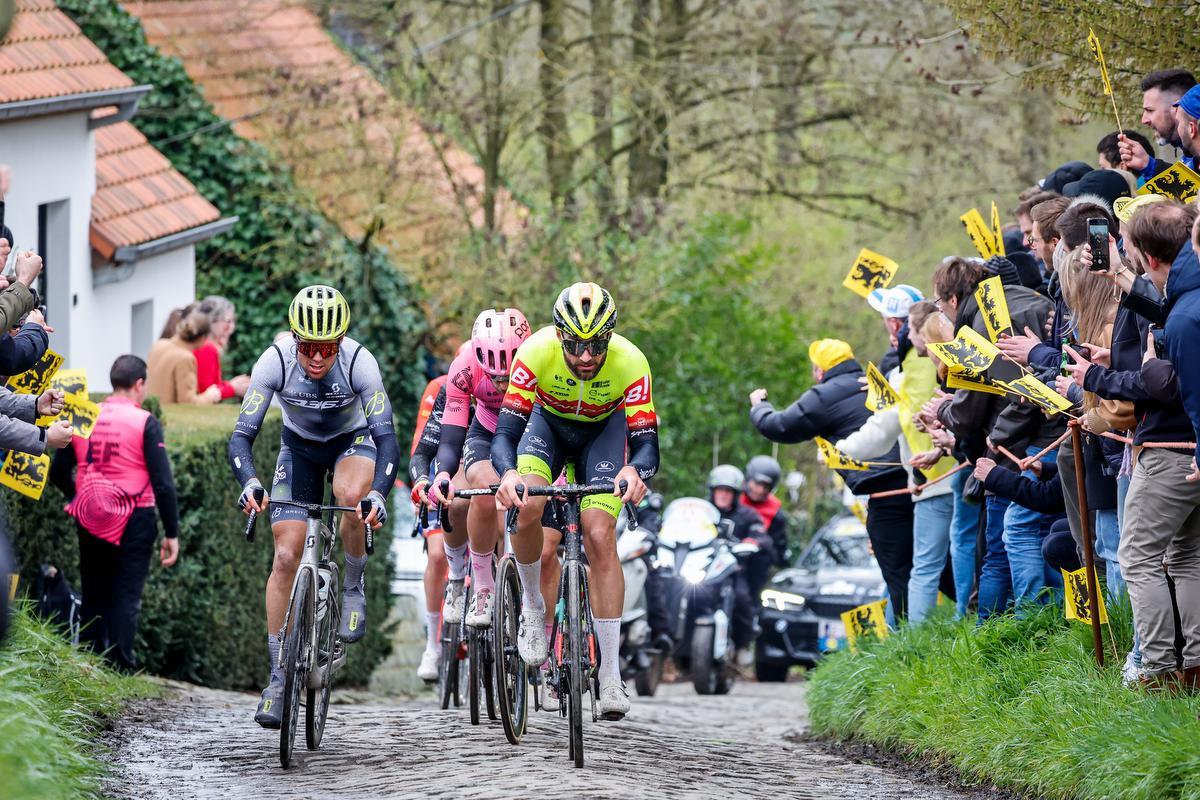 Vorige zondag trok Van Keirsbulck nog in de aanval tijdens de Ronde van Vlaanderen.