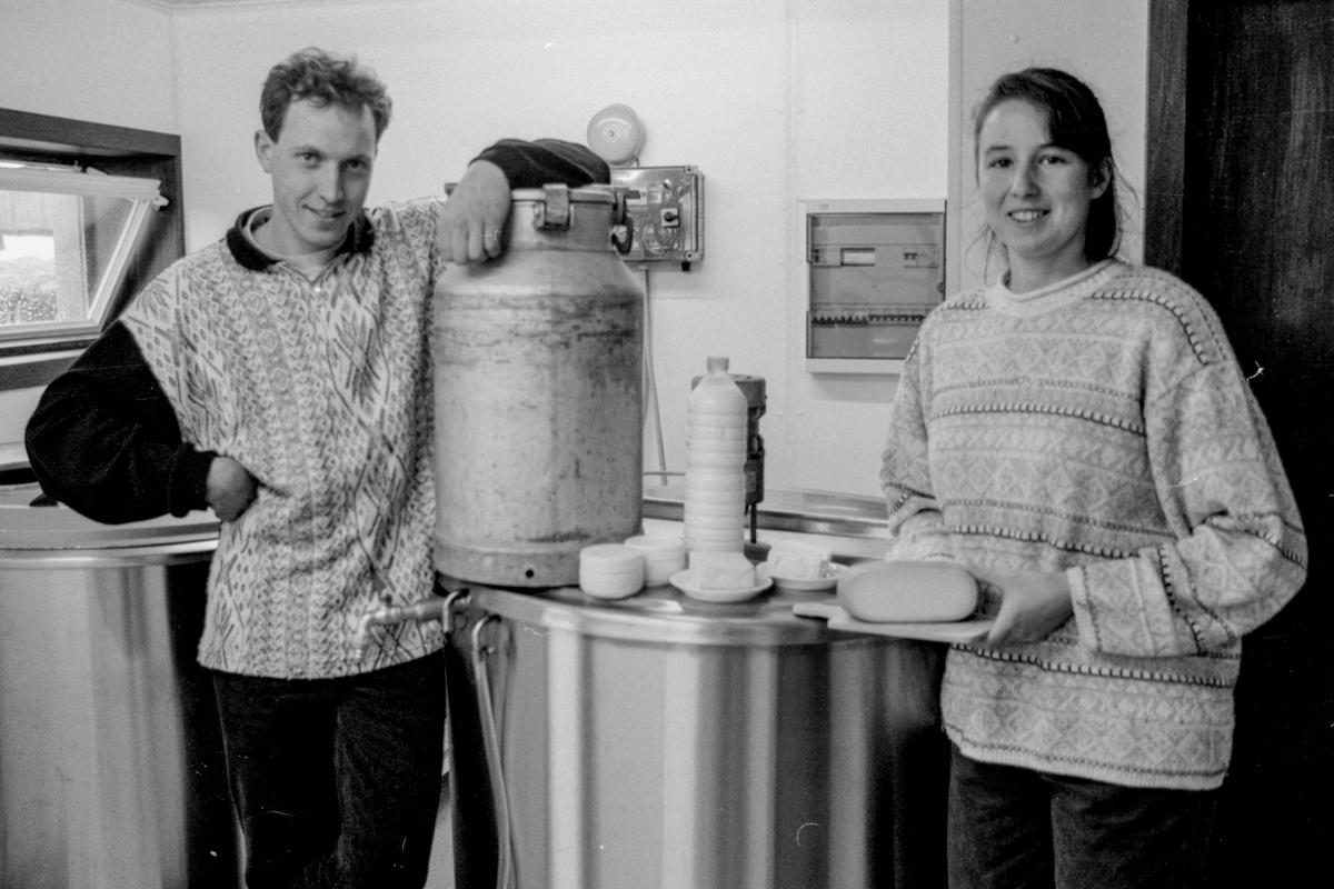 Kurt en Katleen bij de opstart in 1997. (foto Kurt)