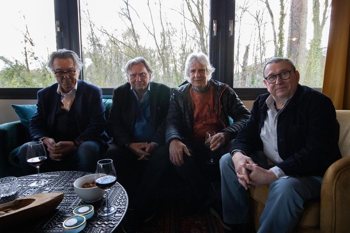 Johan Verminnen, Zaki, Roel Vanbambost en Walter Ertvelt.