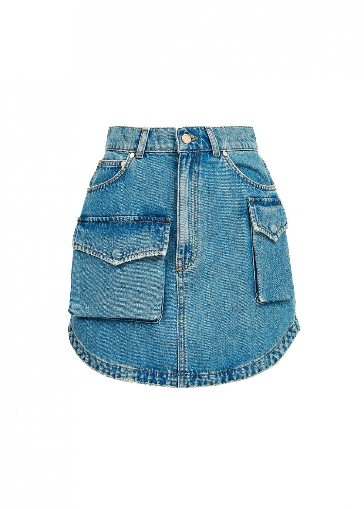 Mini jeansrok
