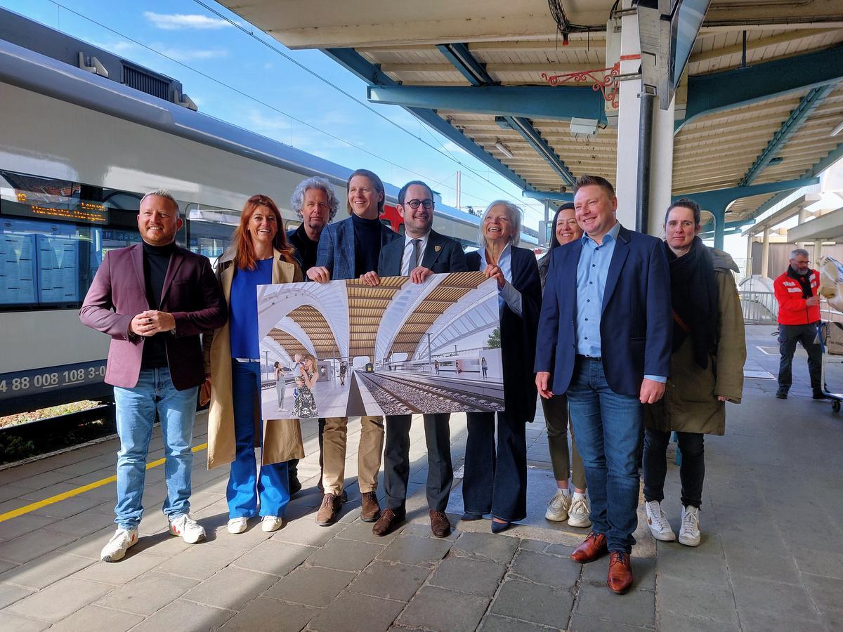 Partners NMBS, Stad Kortrijk, De Lijn en Infrabel keurden een samenwerkingsovereenkomst goed voor de uitvoering van het sluitstuk van het Stationsproject.