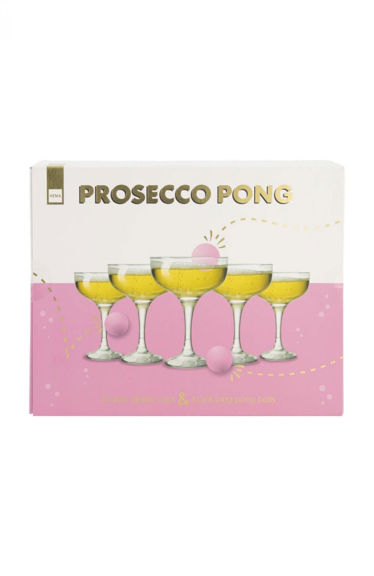 Drankspel Prosecco Pong