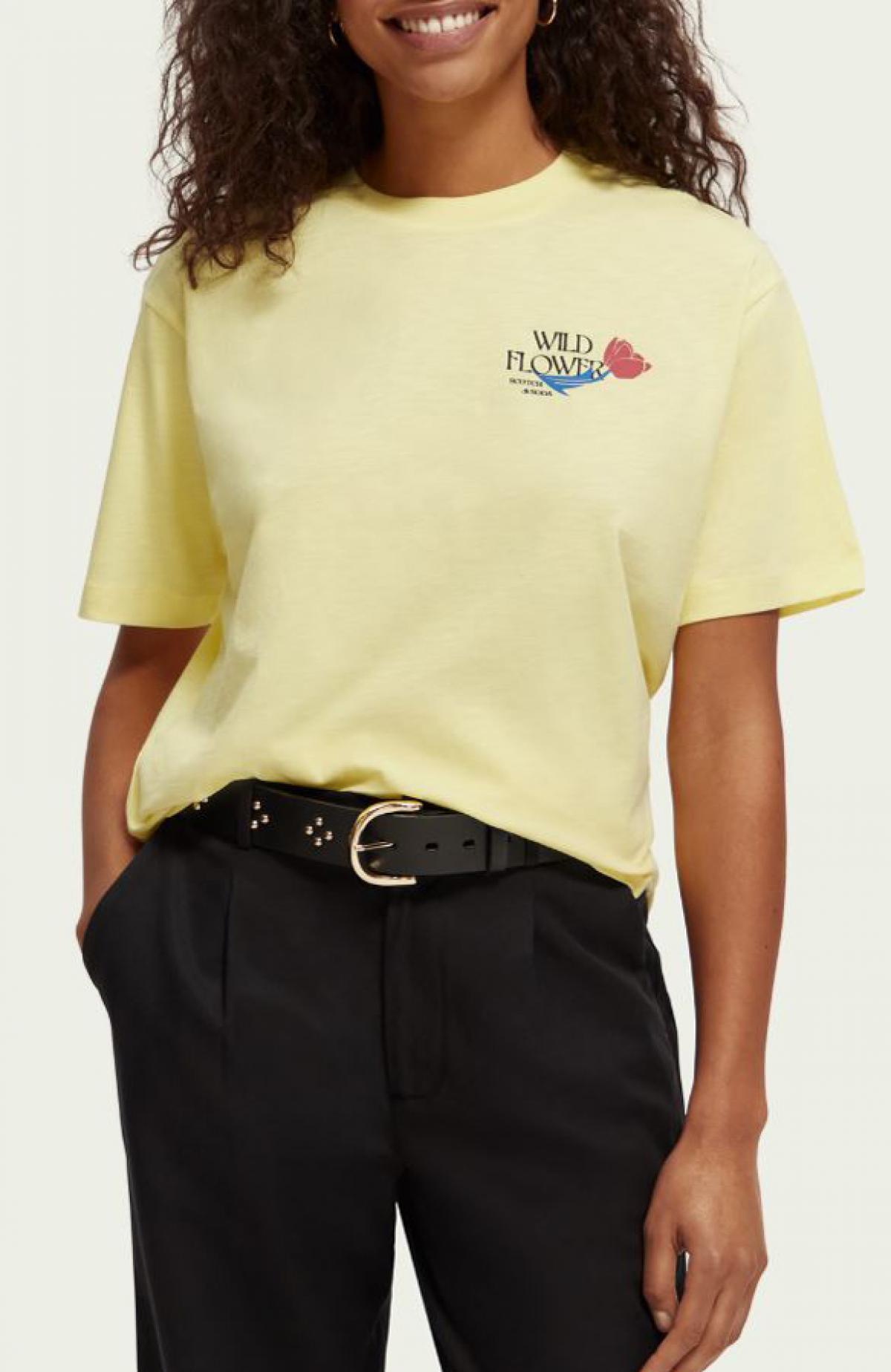 T-shirt met opdruk 
