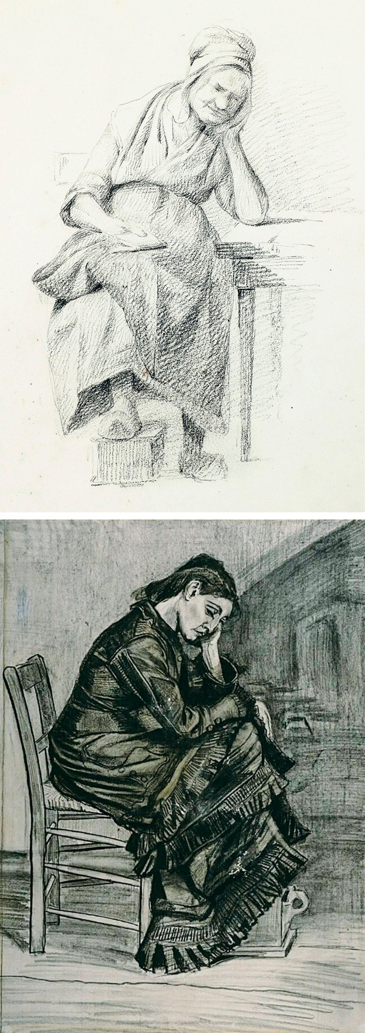 Werk van Pieterszen en Van Gogh. ‘De gelijkenis is bijna een-op-een.’