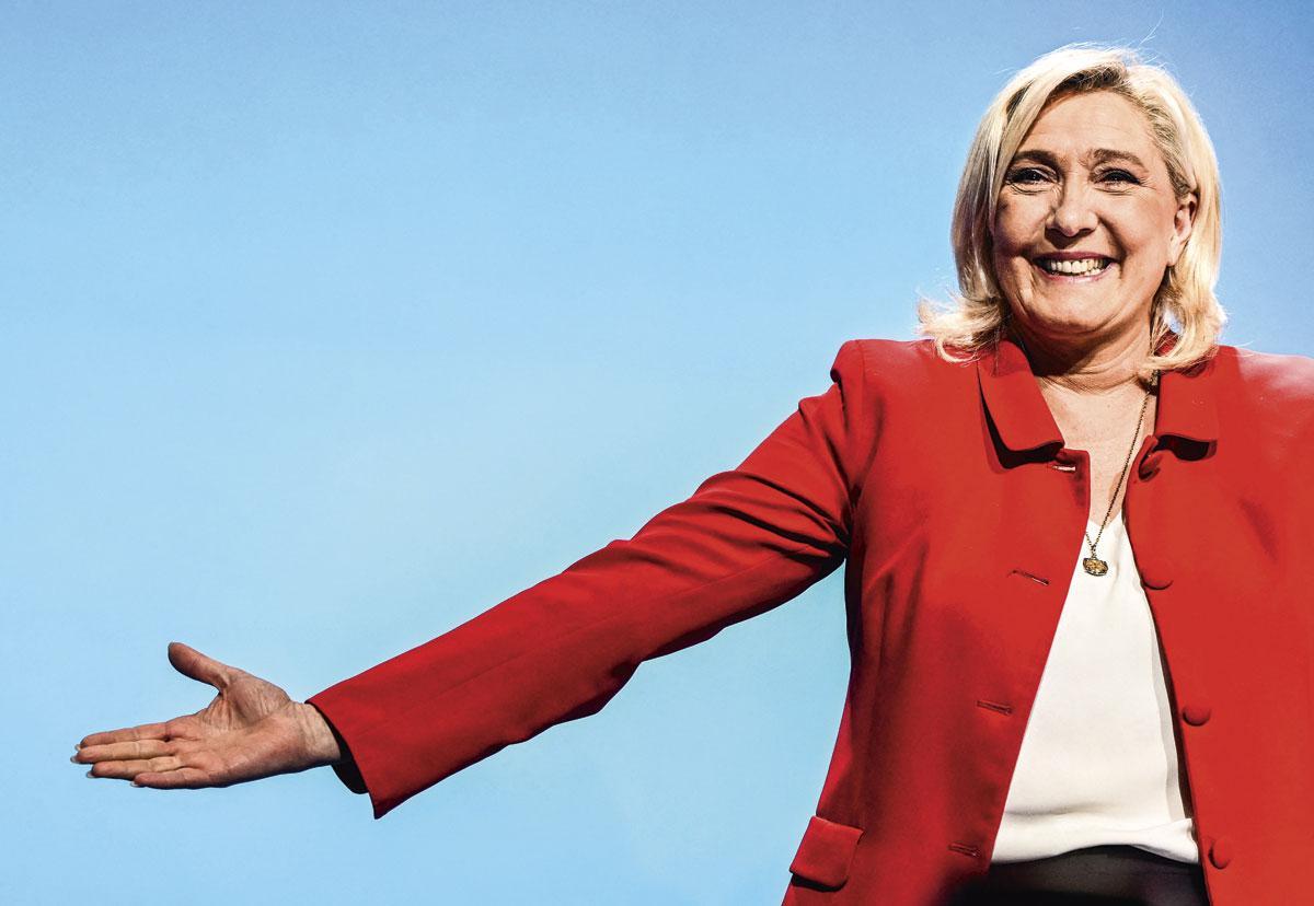 Marine Le Pen is voor steeds meer Fransen een volwaardig alternatief voor Macron.