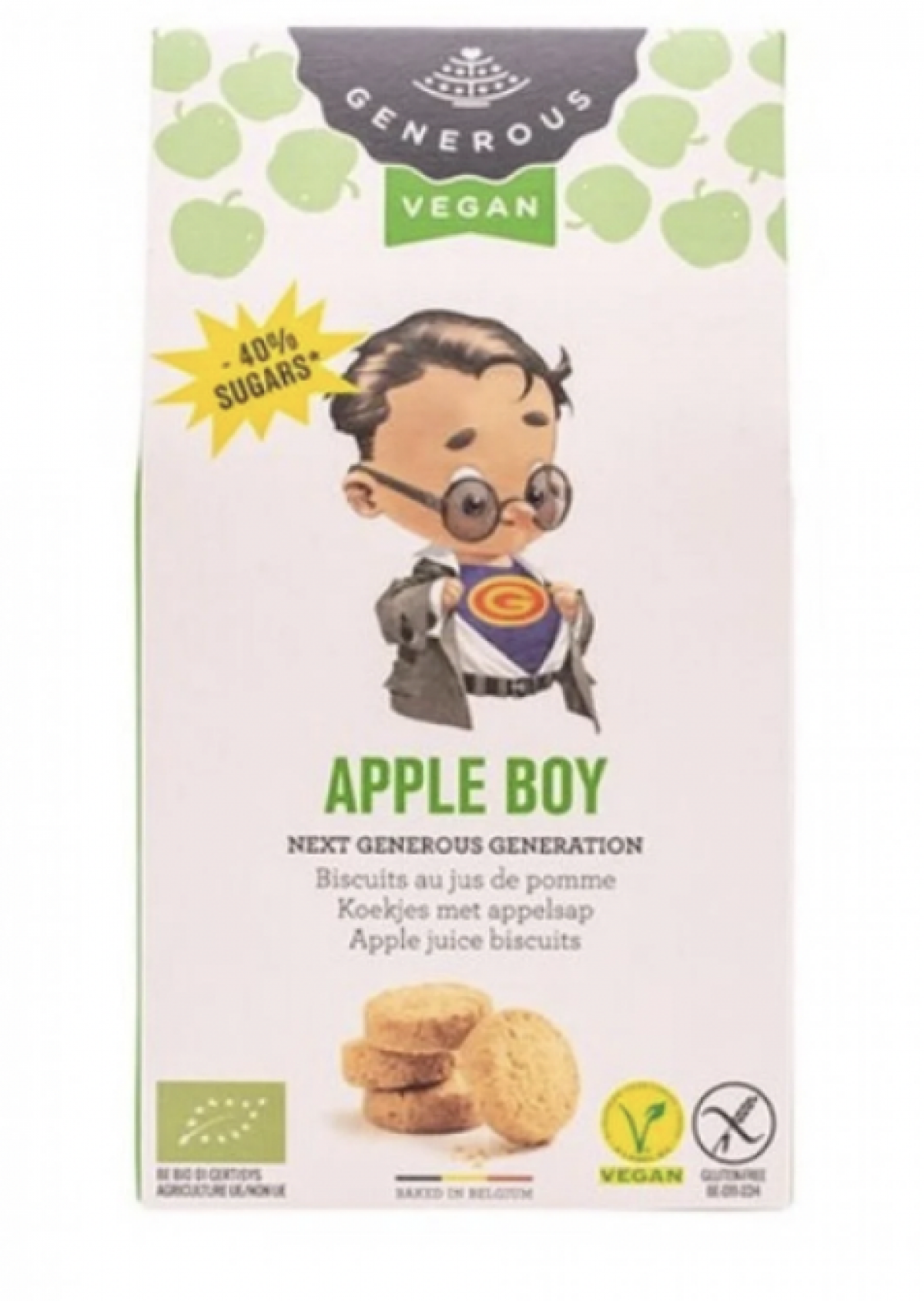 Généreux Apple Boy Végétalien