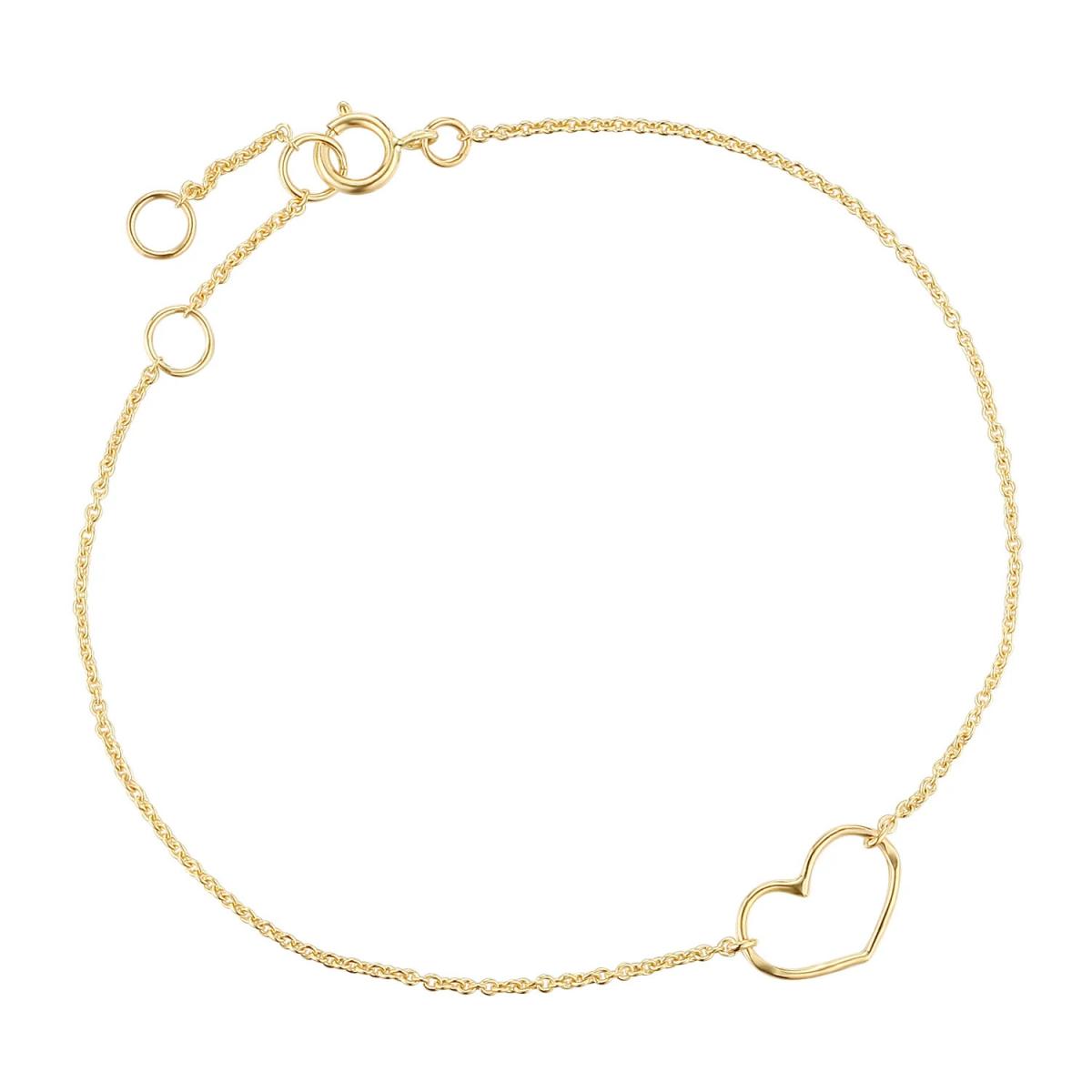 Un bracelet en coeur 