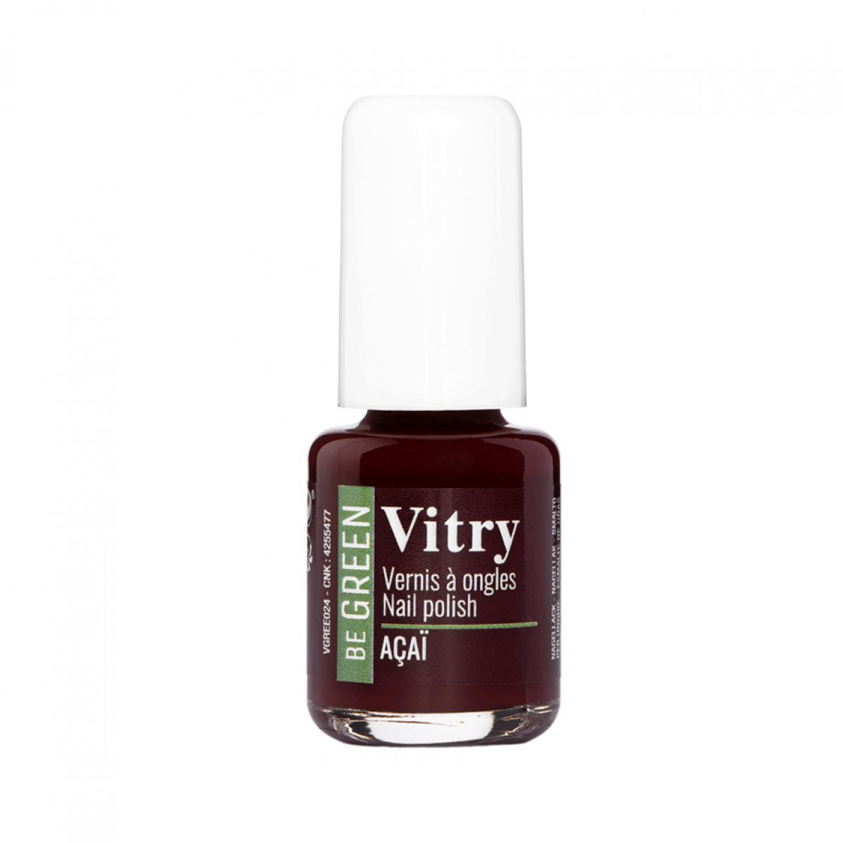Vitry Be Green Nagellak, kleur Açaï (6 ml)