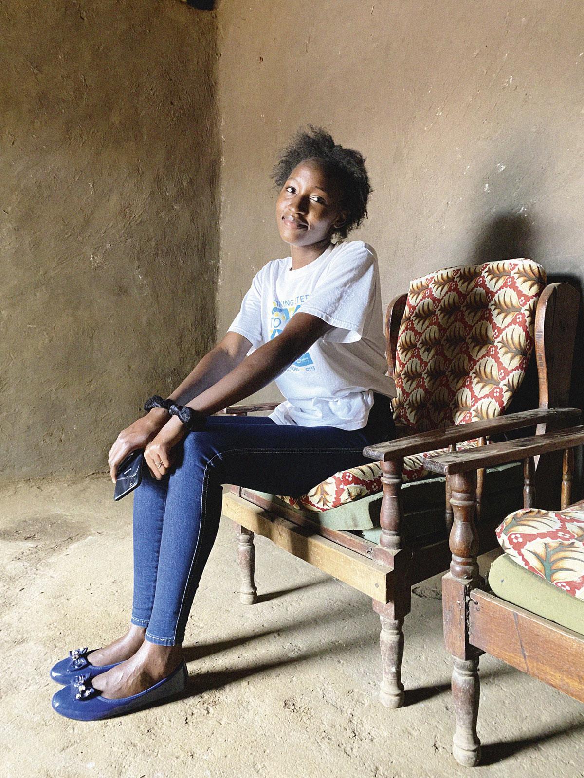 Leah was 11 toen ze de besnijdenisrituelen ontvluchtte. Nu is ze 21 en studeert ze aan de Universiteit van Nairobi.