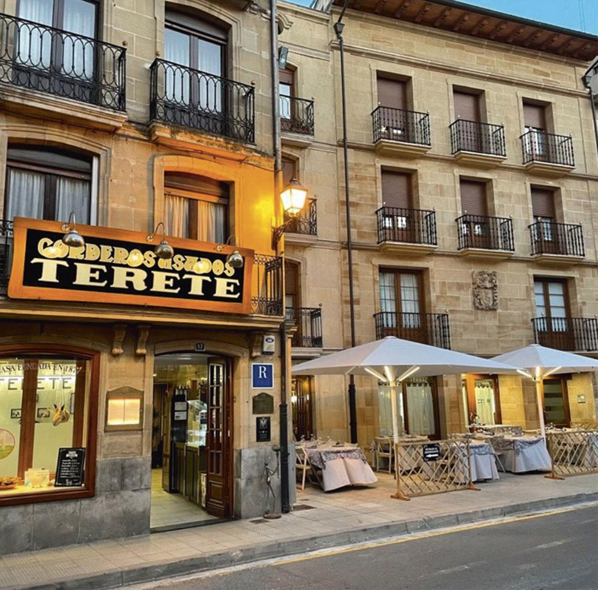 Le restaurant Terete, célèbre adresse d’Haro.