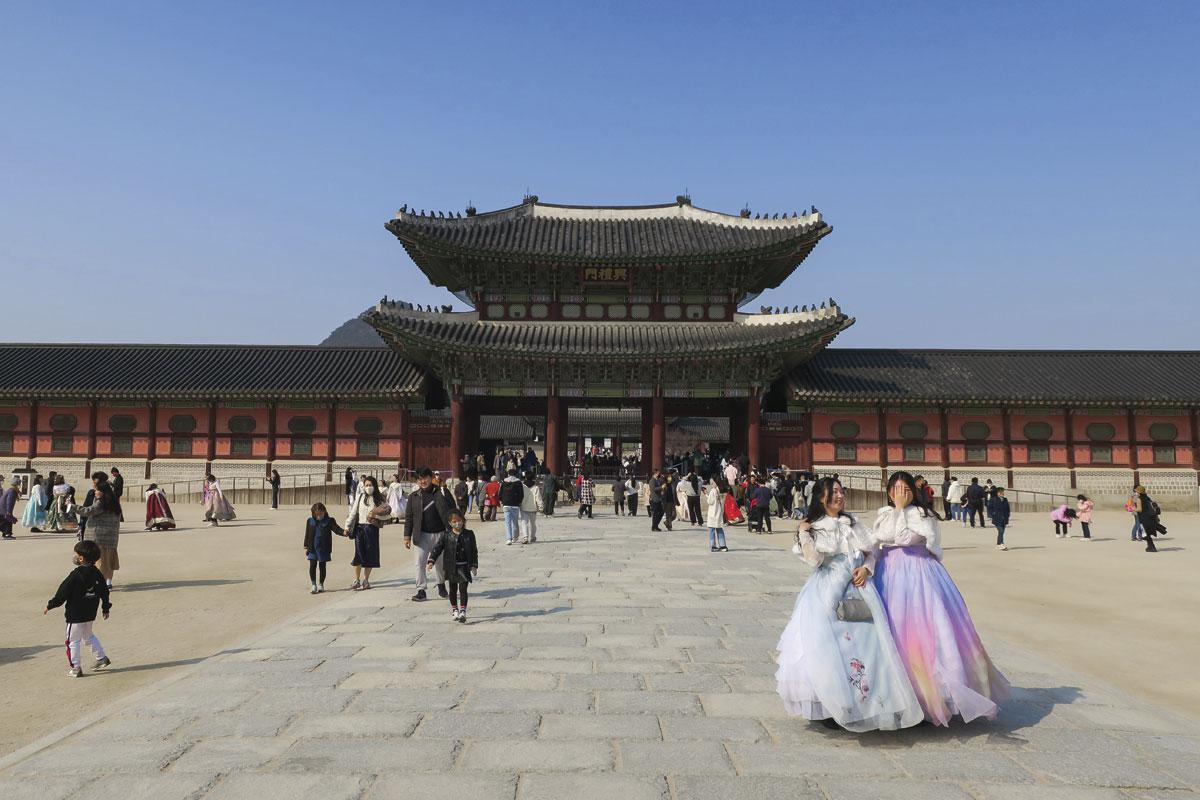 Le temple de Gyeongbokgung.