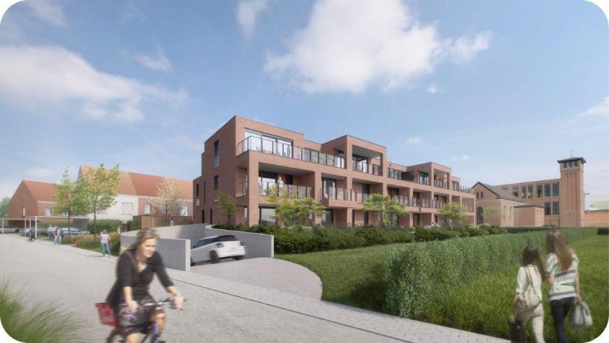 Het nieuwbouwproject bestaat enerzijds uit een kleinschalige residentie van vijftien appartementen en anderzijds uit vijftien woningen waar duurzaamheid en energiezuinigheid centraal staan.