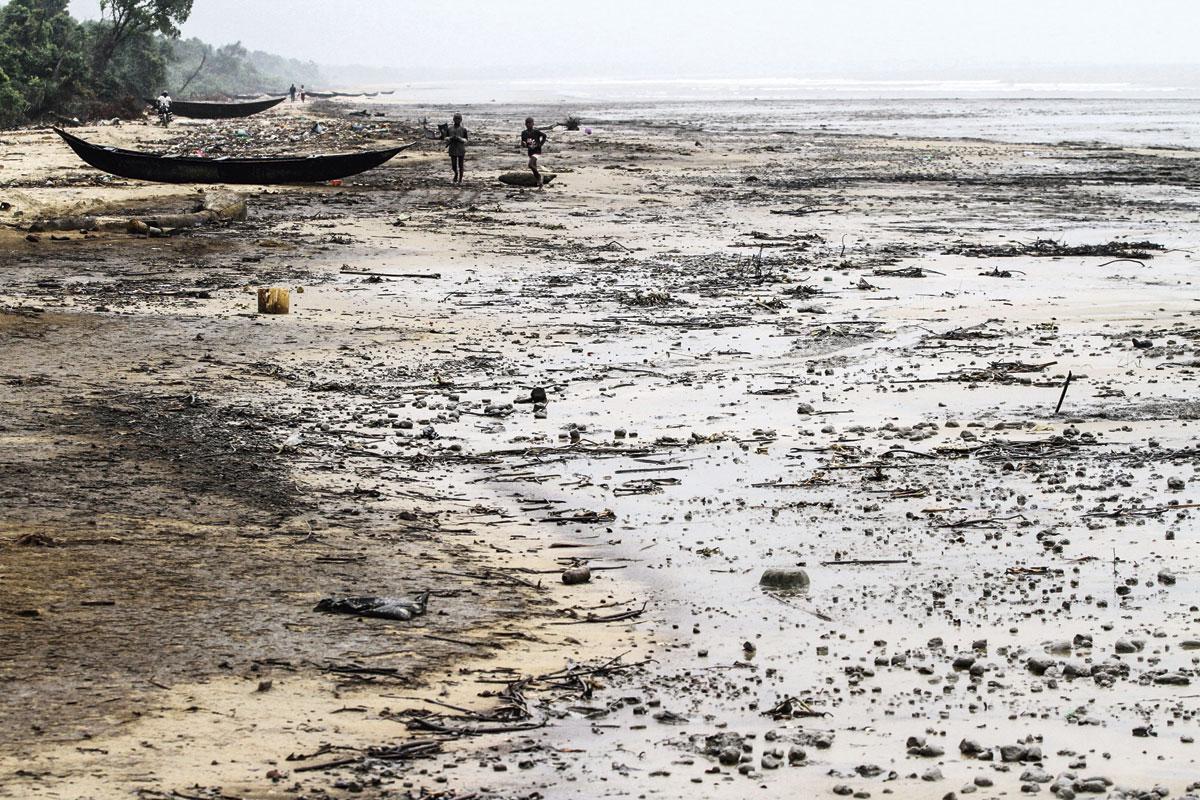 In 2011 vervuilde Shell de kuststreek van Oribiri in Nigeria. Vorige week wees het Britse Hooggerechtshof een schadeclaim definitief af.